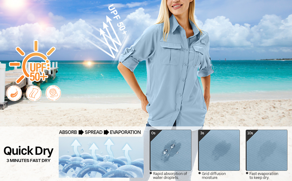 sun protection clothing women spf shirts for women long sleeve travel clothes women 