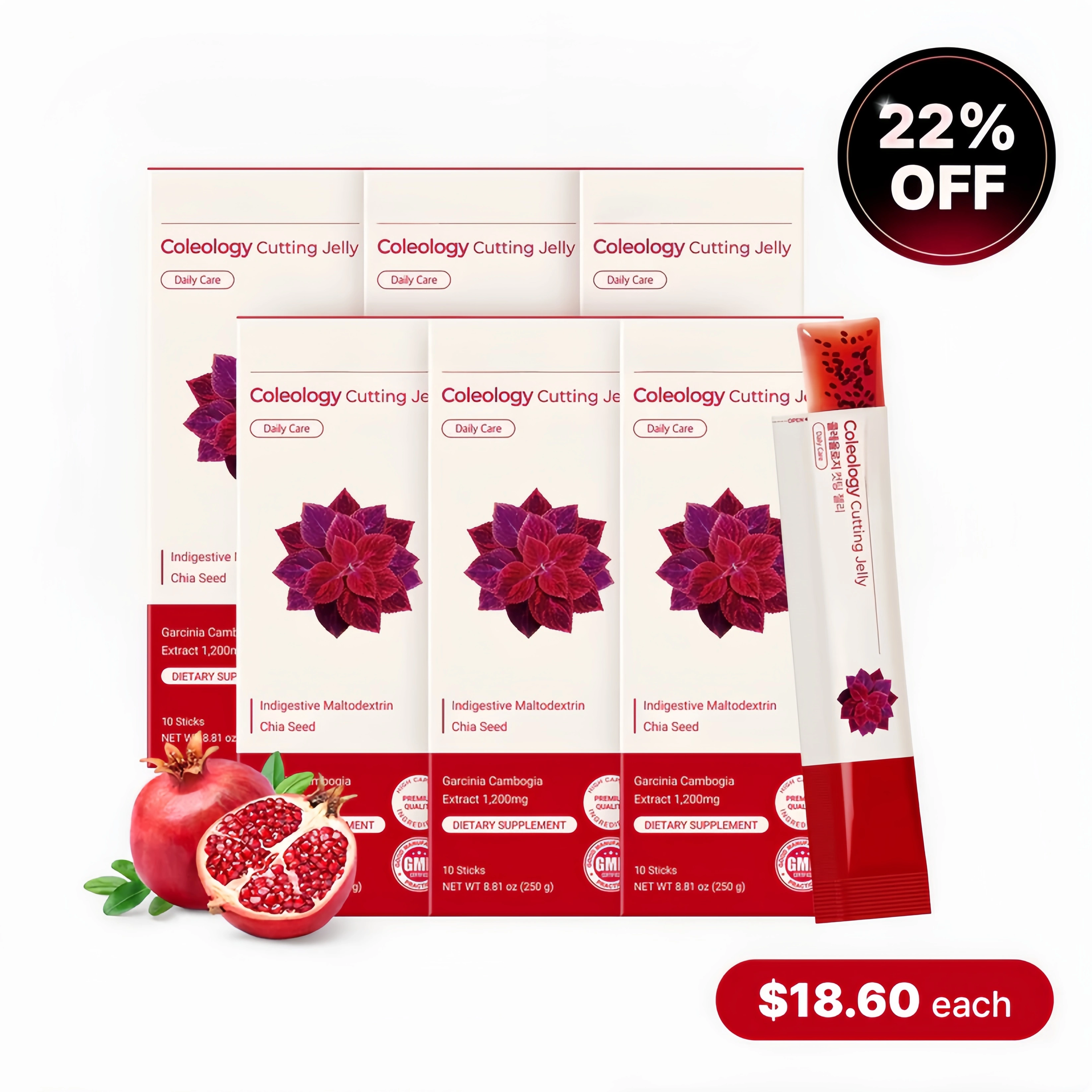 Coleology Cutting Jelly 6ea (2-Month)