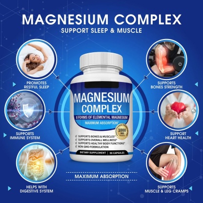 Magnesium Complex 8-in-1 – Energy, Sleep & Recovery Support - 1000 mg