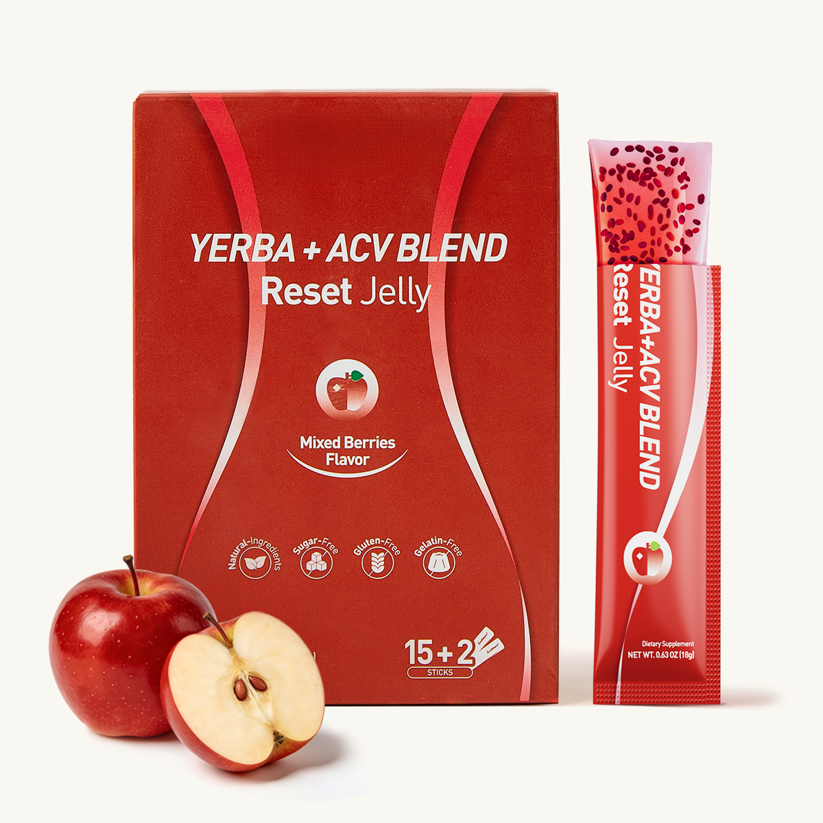 Yerba + ACV Blend Reset Jelly