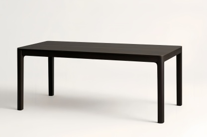 Tavolo rettangolare in legno marrone 200x90x75 cm