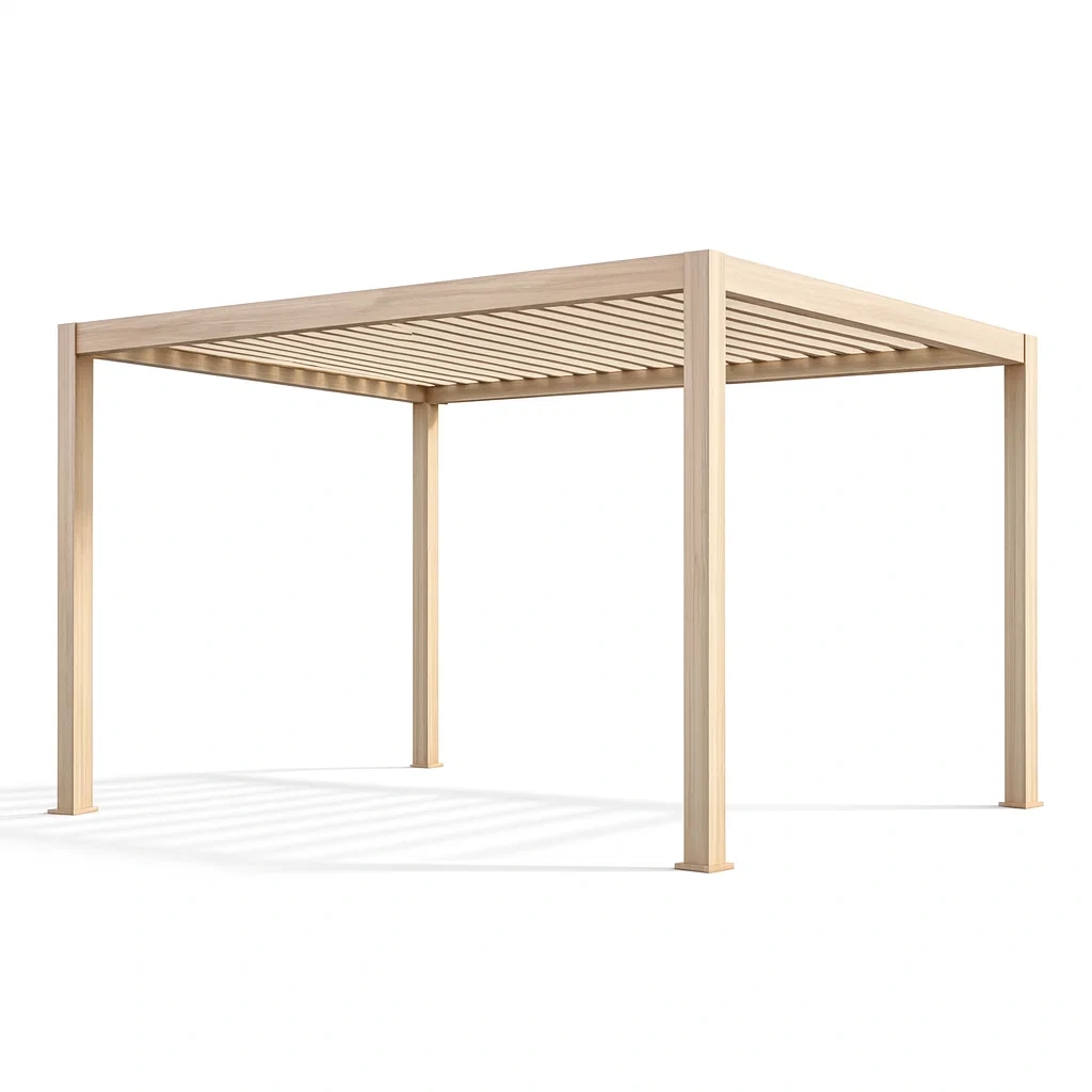Pergola en bois rectangulaire-MOBETTE