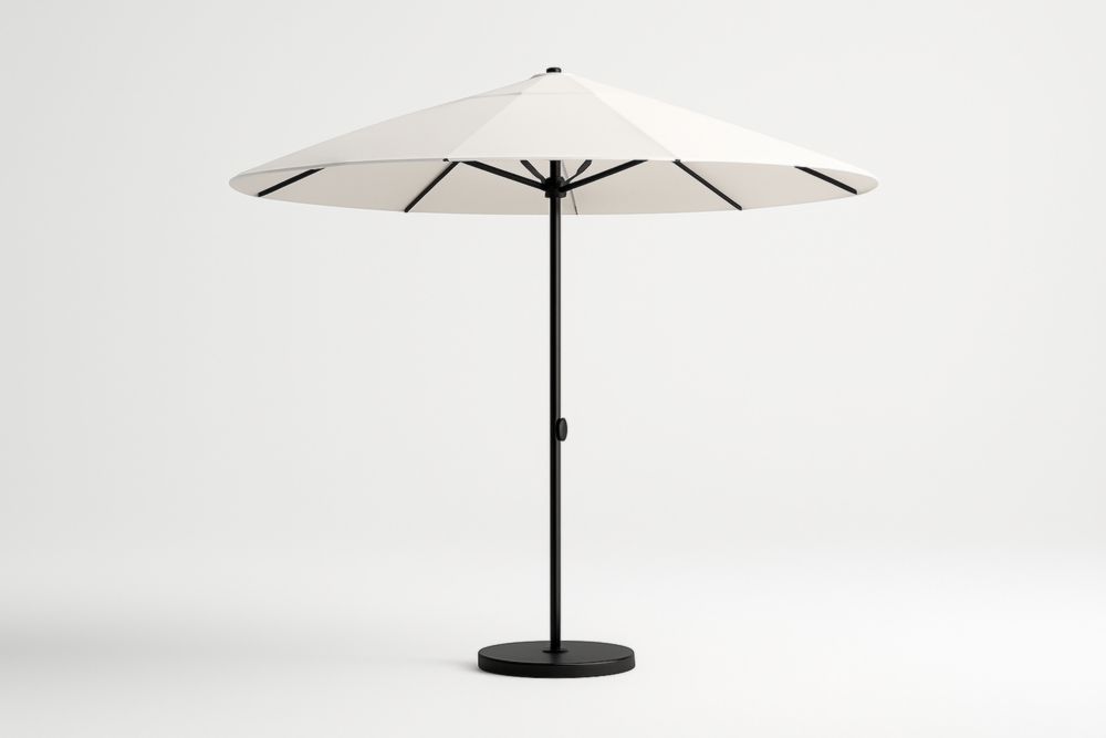 Ombrellone da Esterno in Alluminio Beige ø250cm