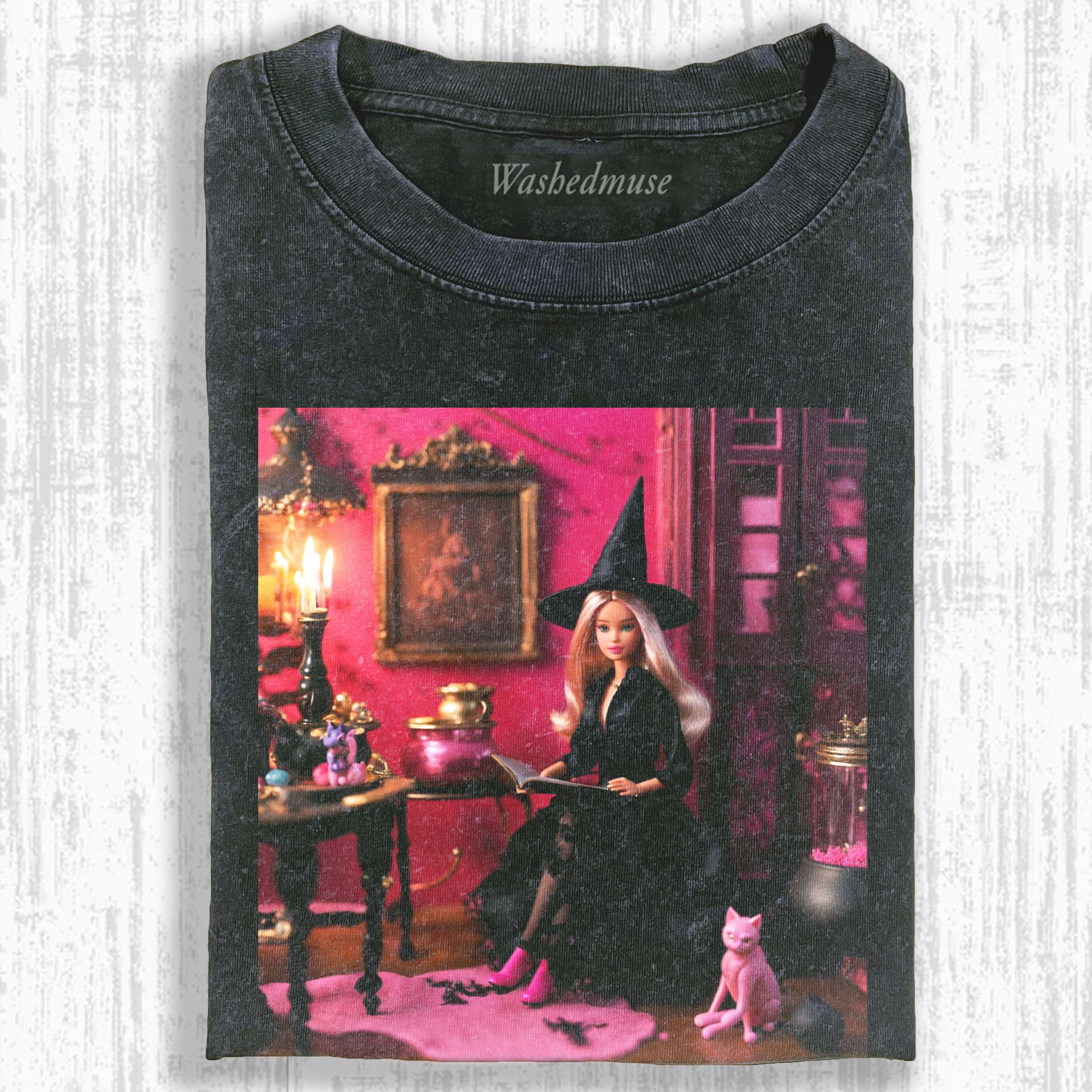 HALLOWEEN FUNNY BARBIE T-SHIRT