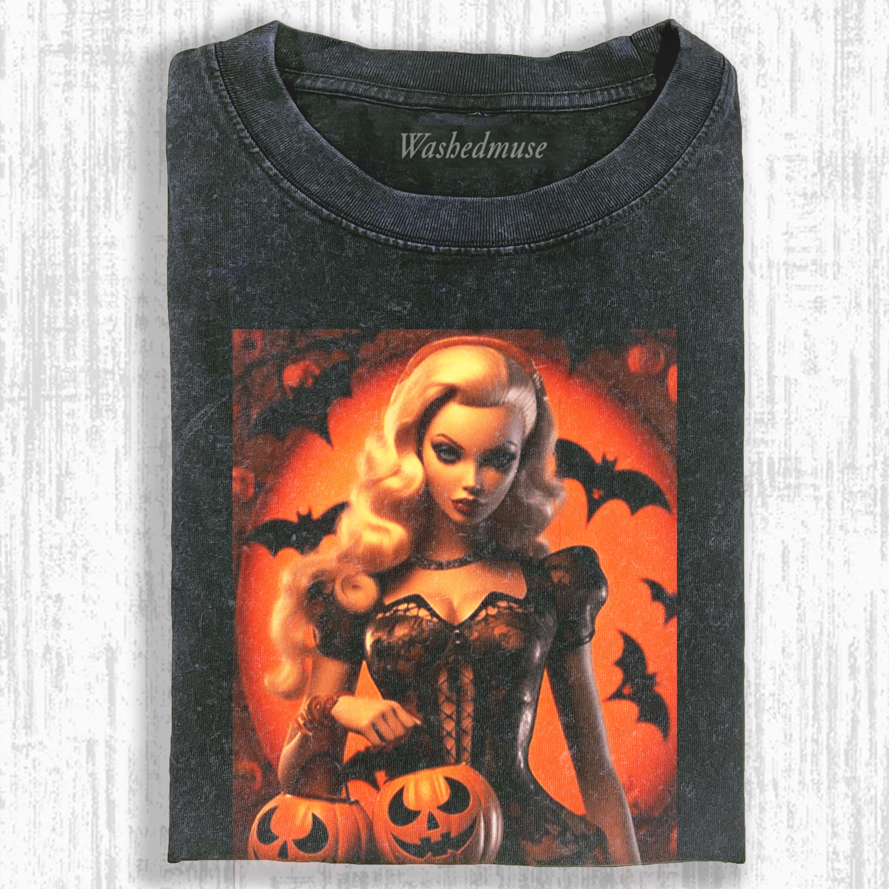 HALLOWEEN FUNNY BARBIE T-SHIRT
