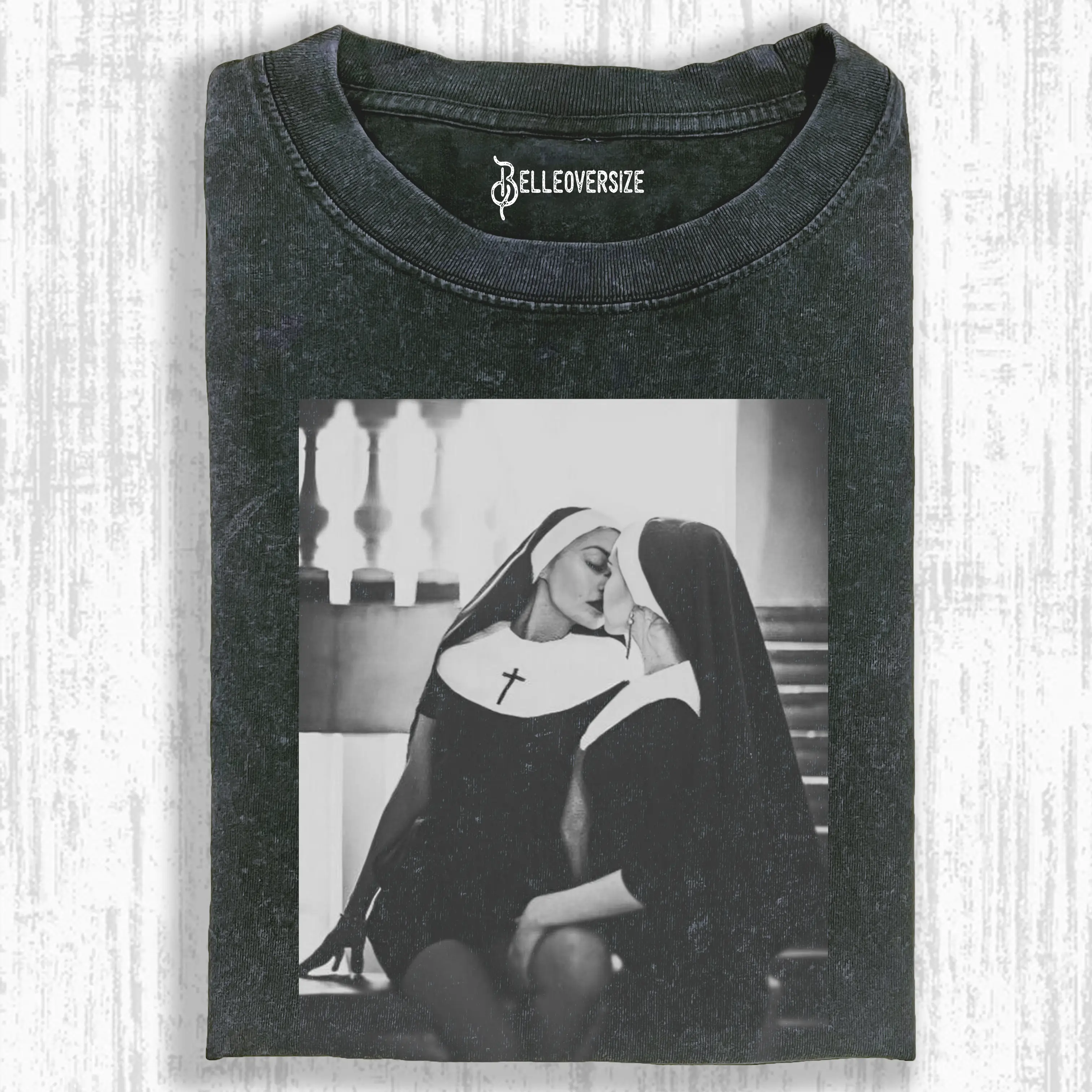 THE SINFUL NUNS KISS T-SHIRT