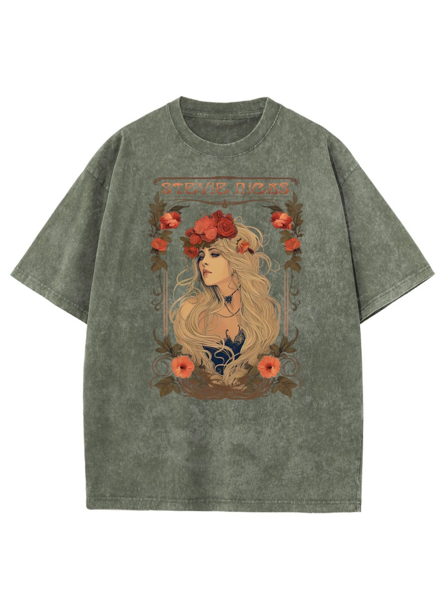 Vintage Band Retro Washed T-Shirt