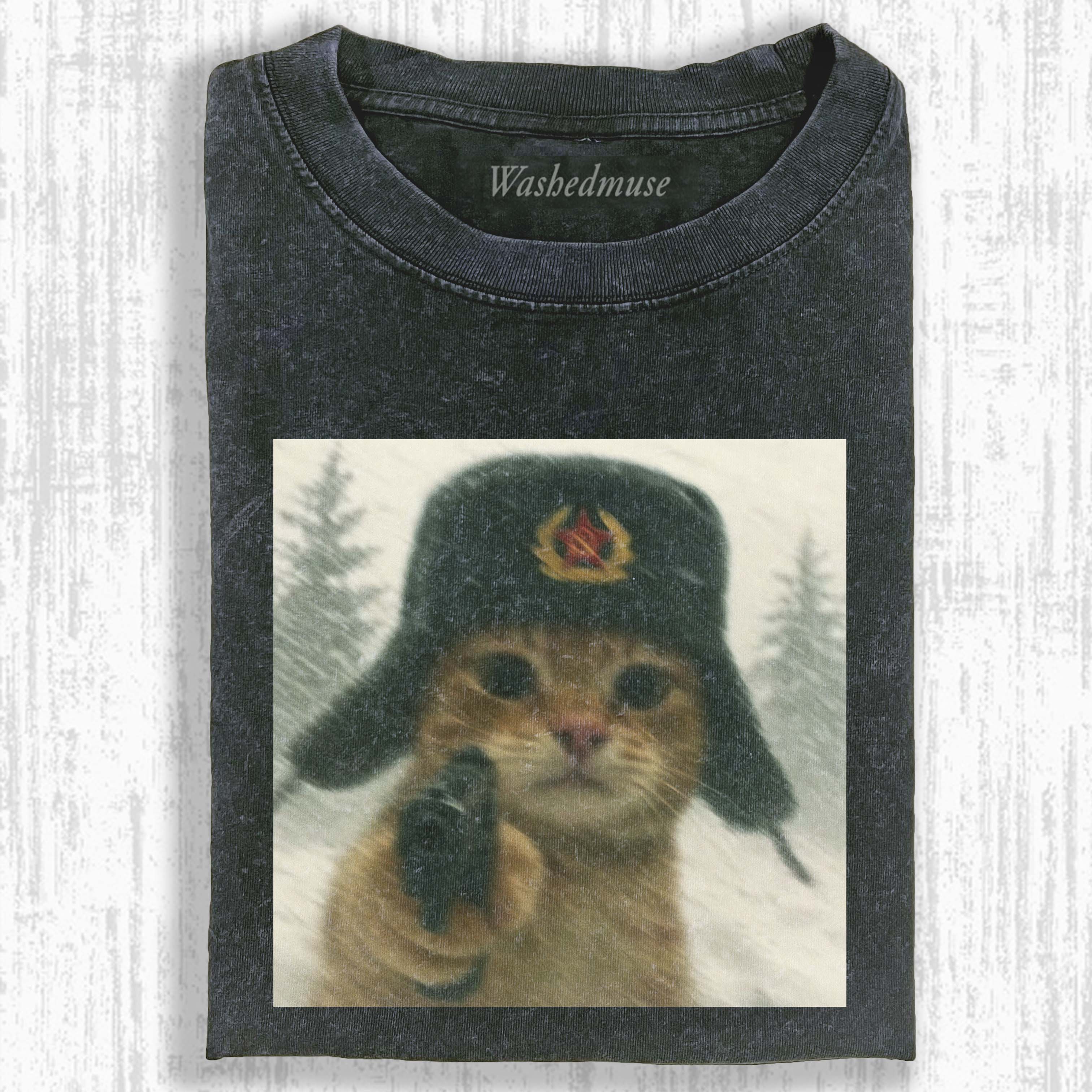 WACKY CAT  T-SHIRT