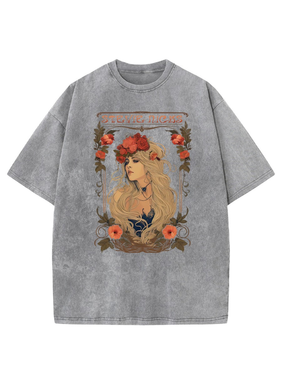 Vintage Band Retro Washed T-Shirt