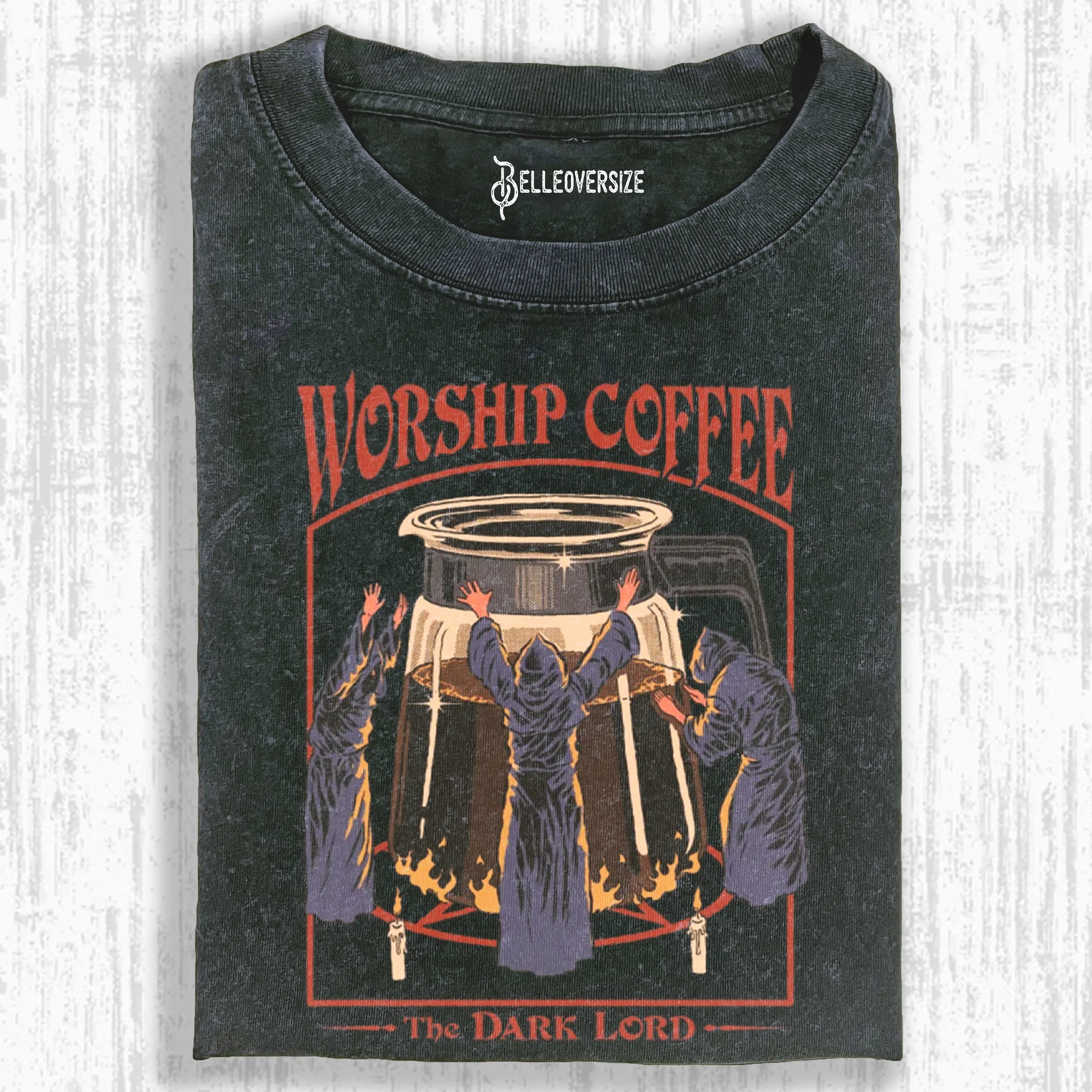 WORSHIP COFFEE  T-SHIRT
