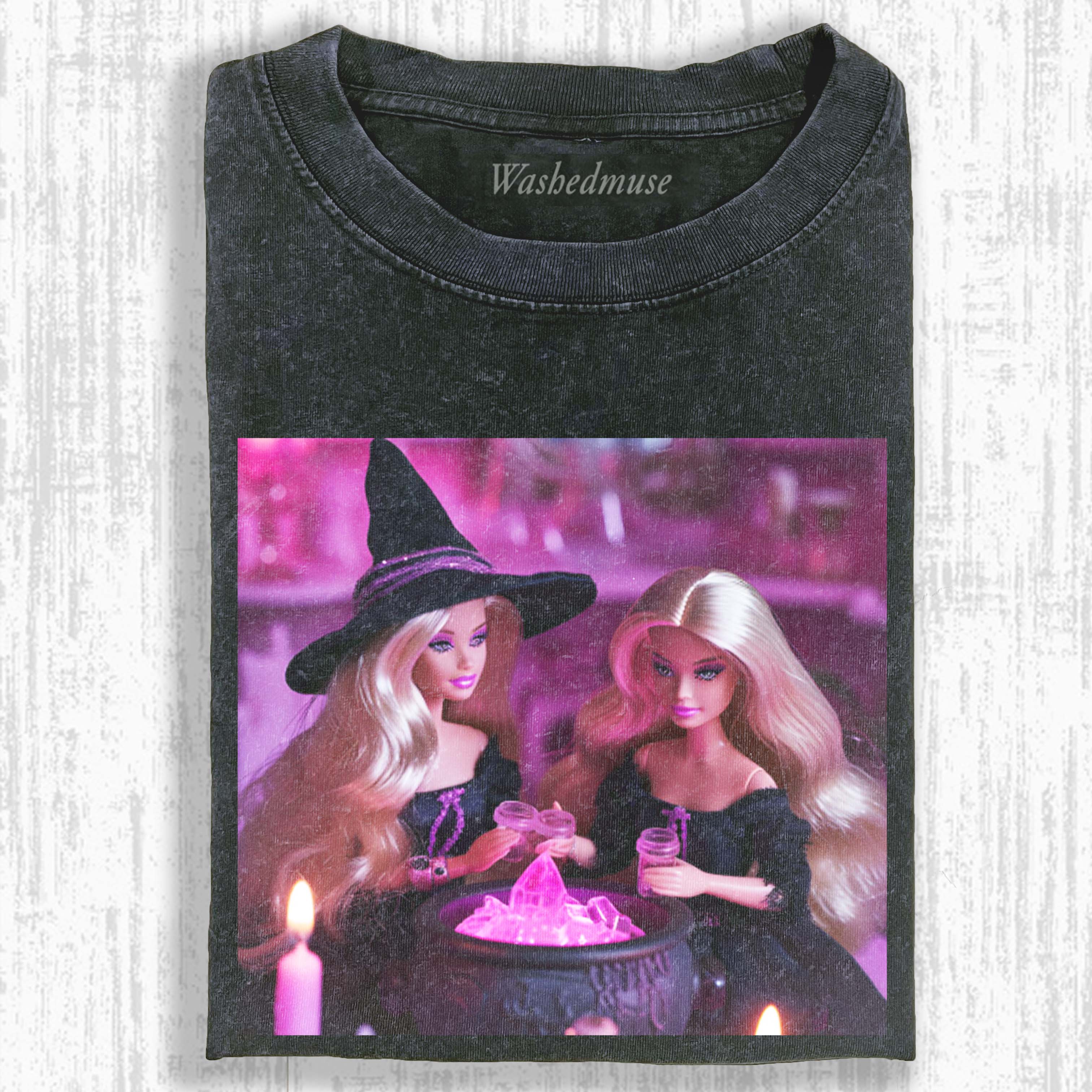 HALLOWEEN FUNNY BARBIE T-SHIRT