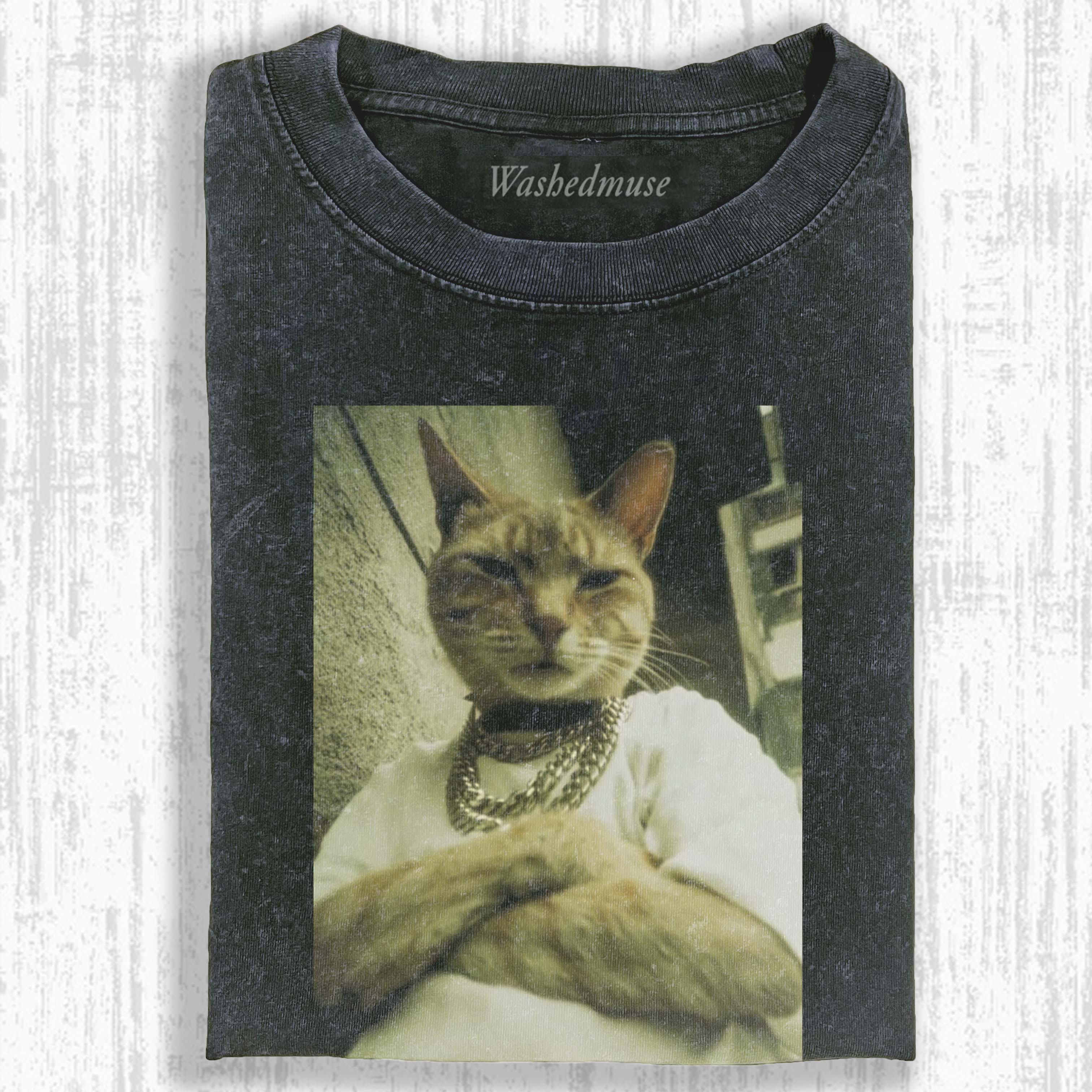 WACKY CAT  T-SHIRT