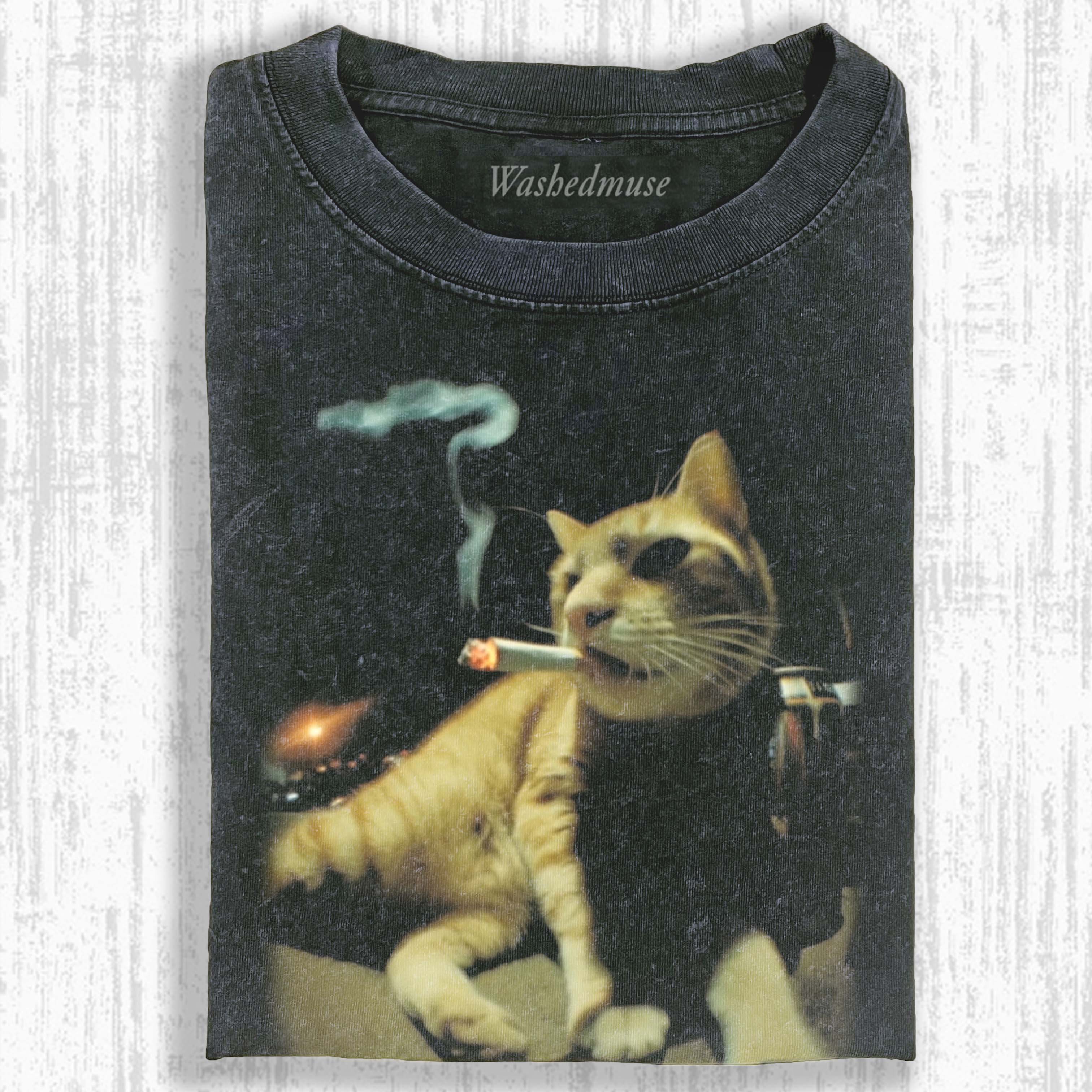 WACKY CAT  T-SHIRT