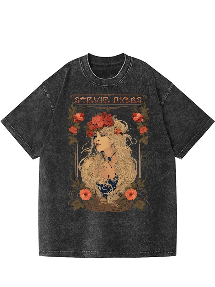 Vintage Band Retro Washed T-Shirt
