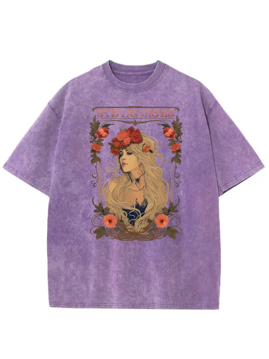 Vintage Band Retro Washed T-Shirt