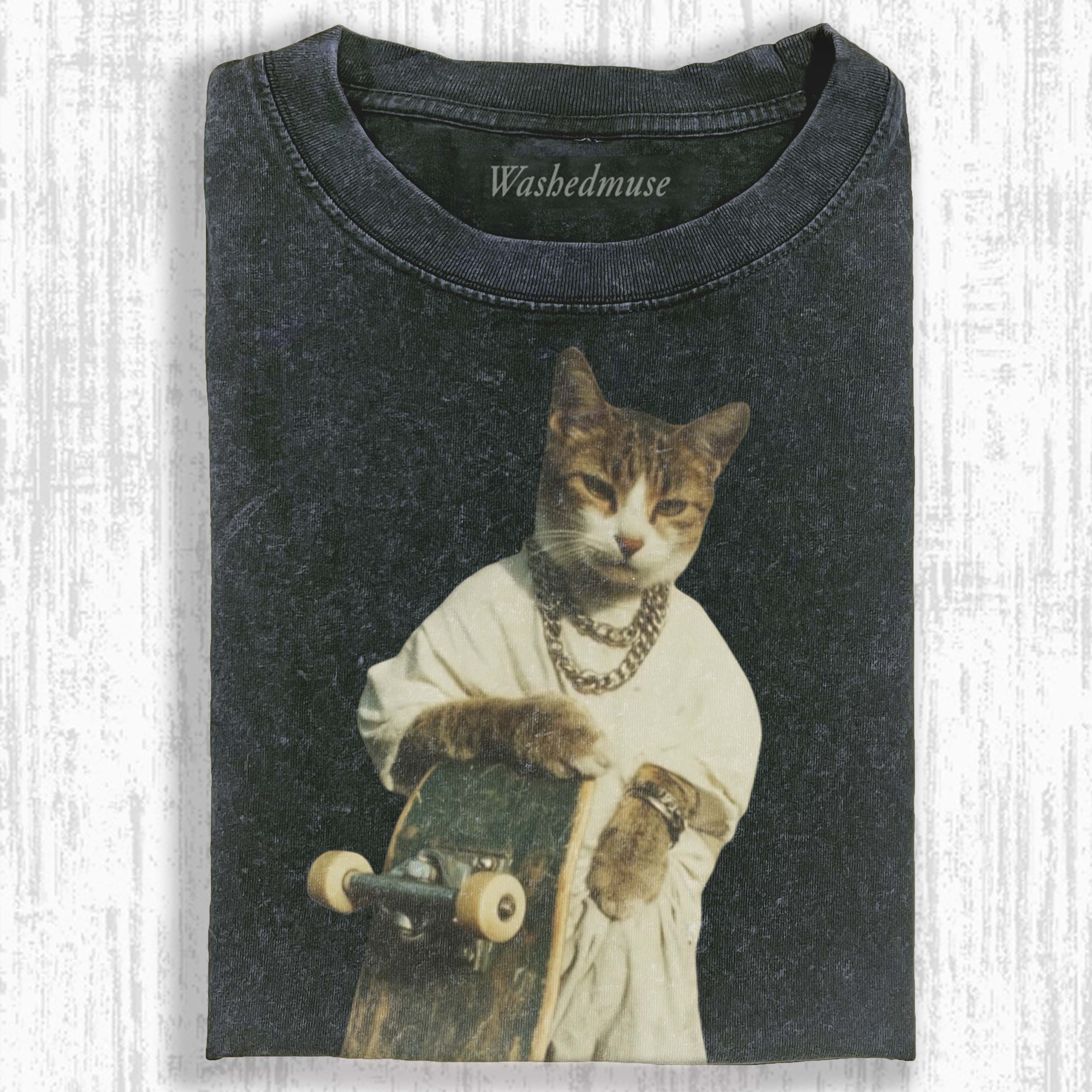 WACKY CAT  T-SHIRT