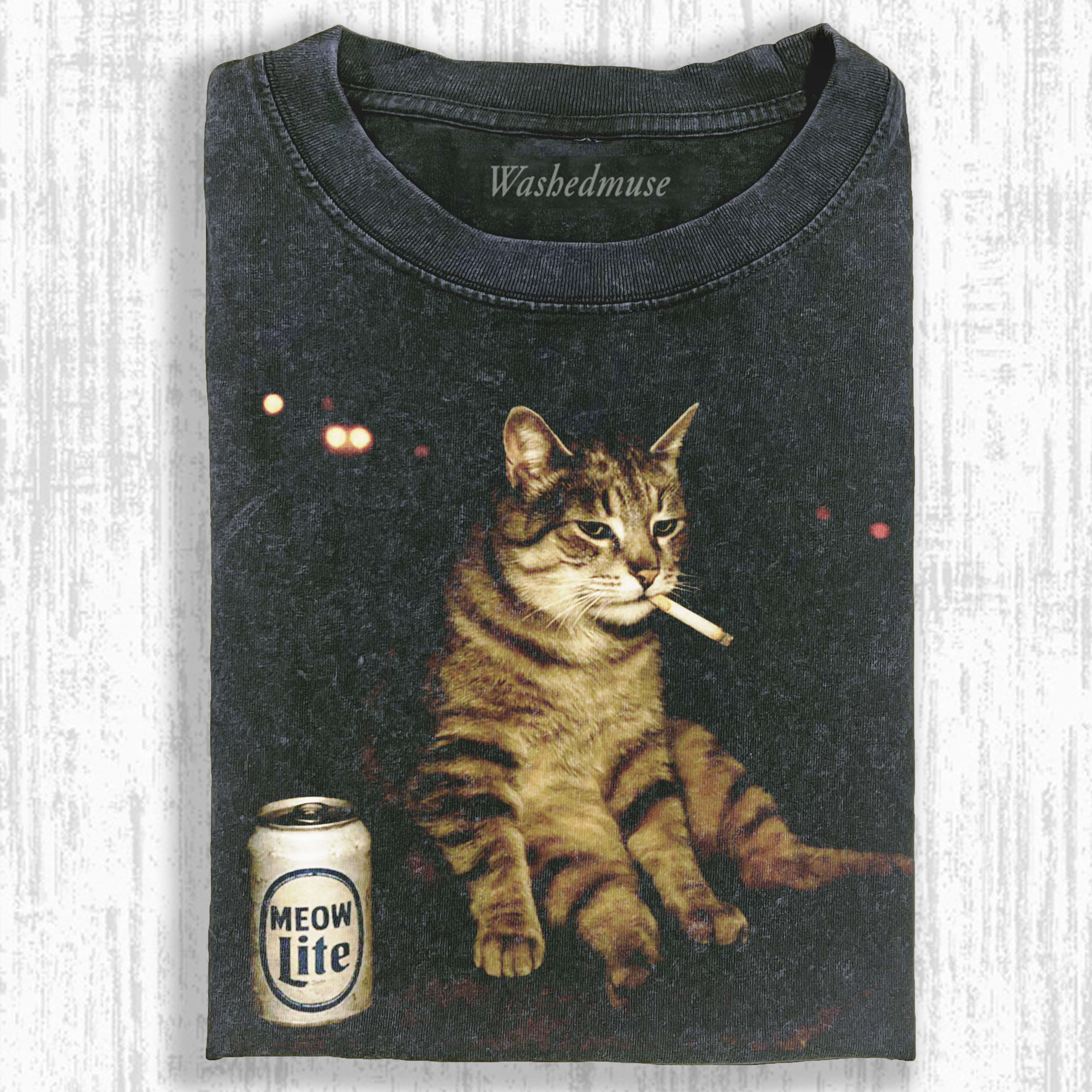 WACKY CAT  T-SHIRT