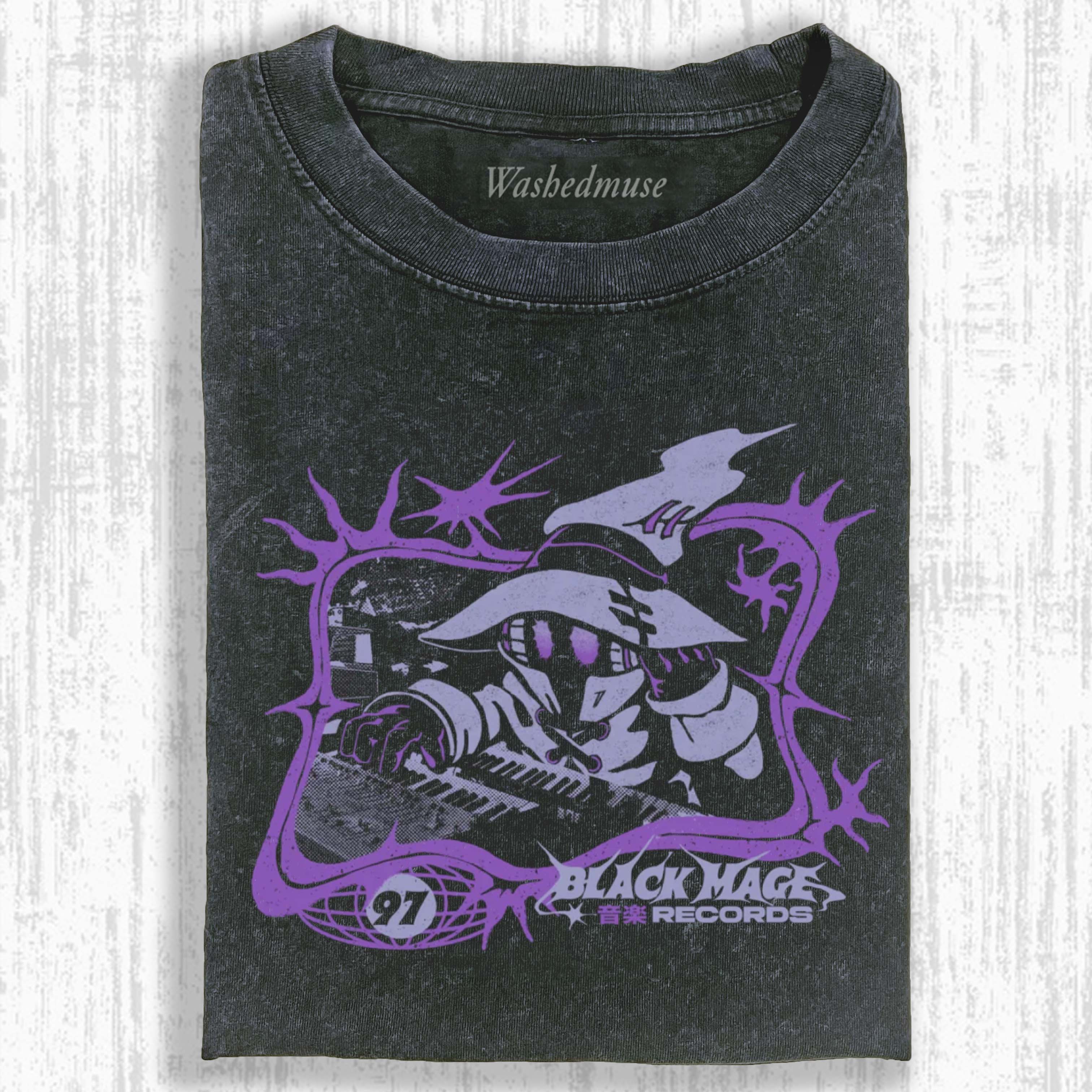 BLACK MAGE RECORDS  T-SHIRT