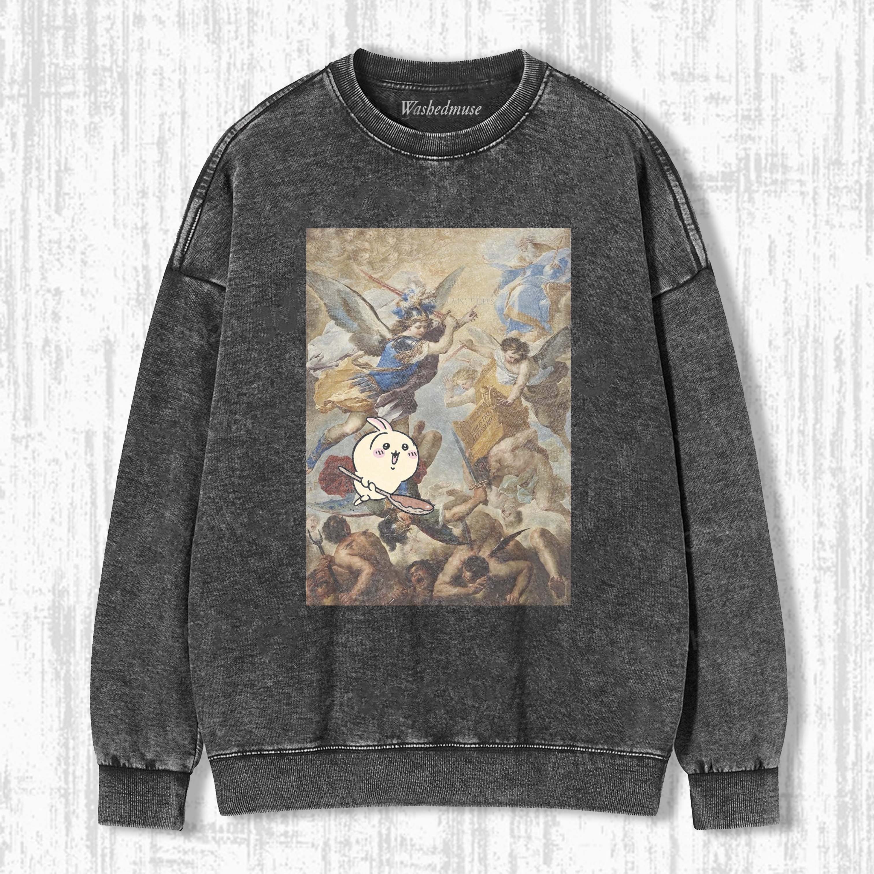 CLASSIC ART BATTLE BUNNY SWEATSHIRTS