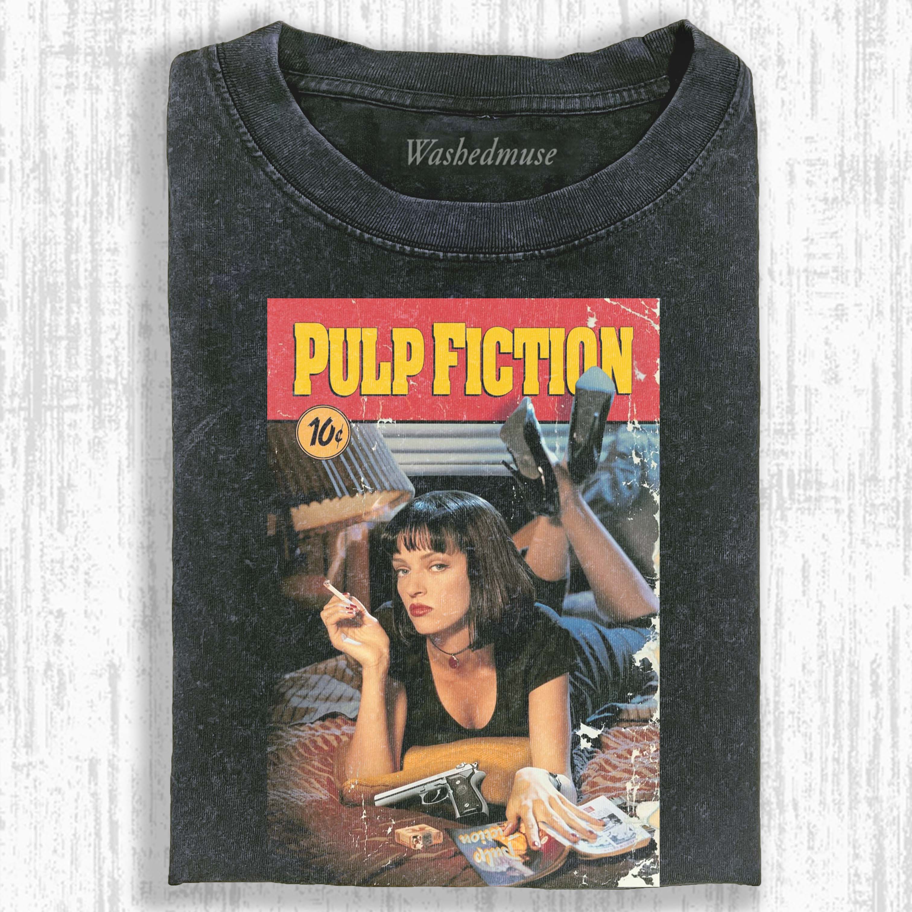 CLASSIC FILM NOIR PRINT T-SHIRT