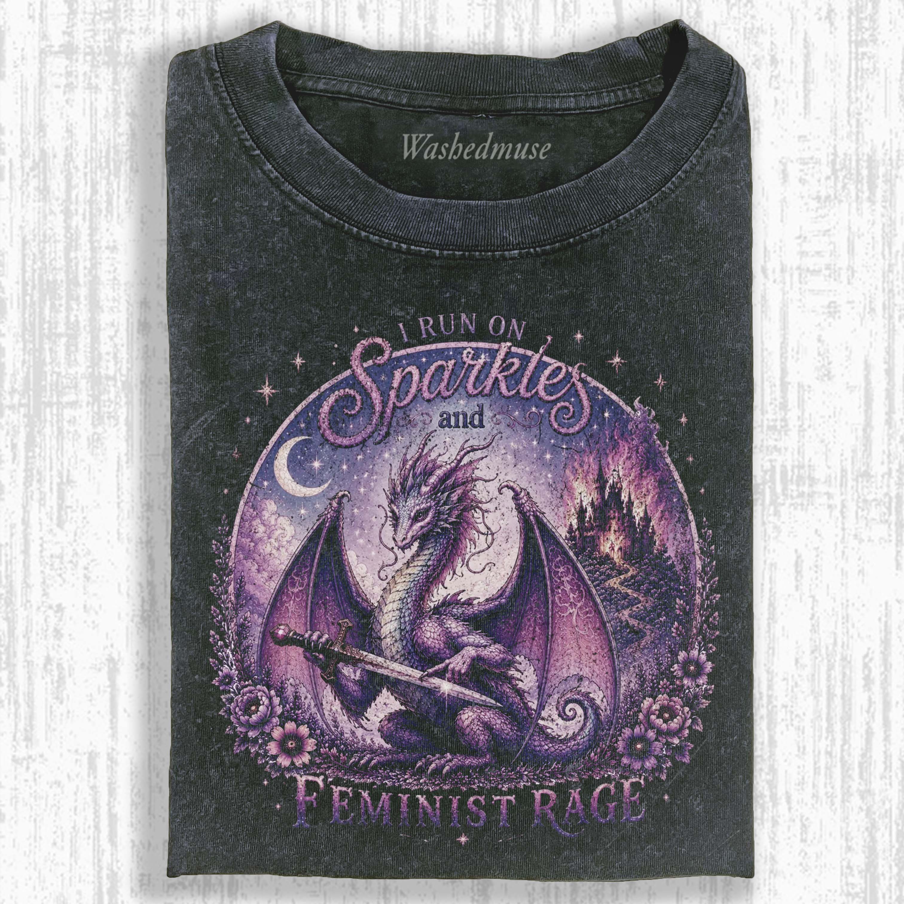 FEMINIST DRAGON T-SHIRT