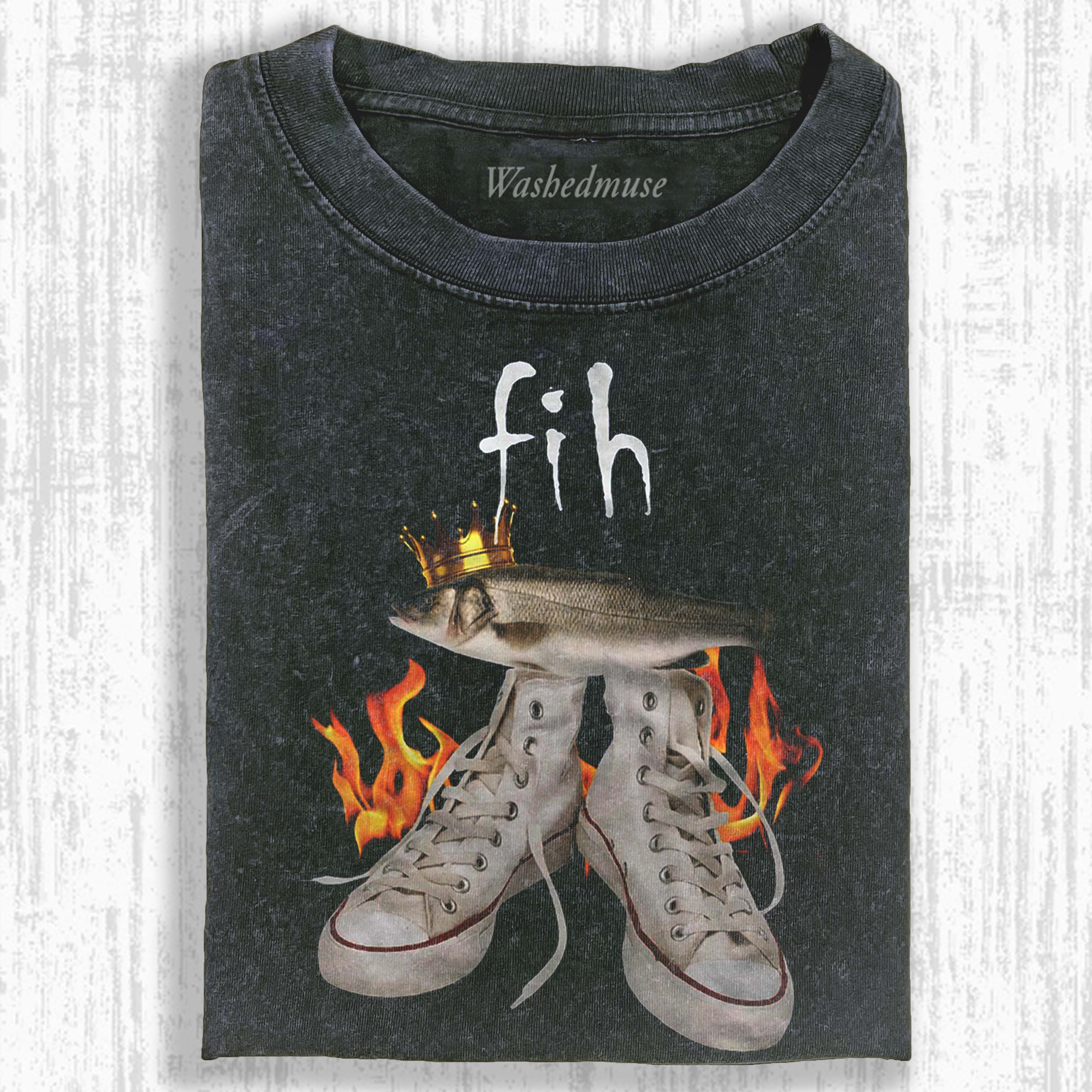 FIH FUNNY MEME T-SHIRT
