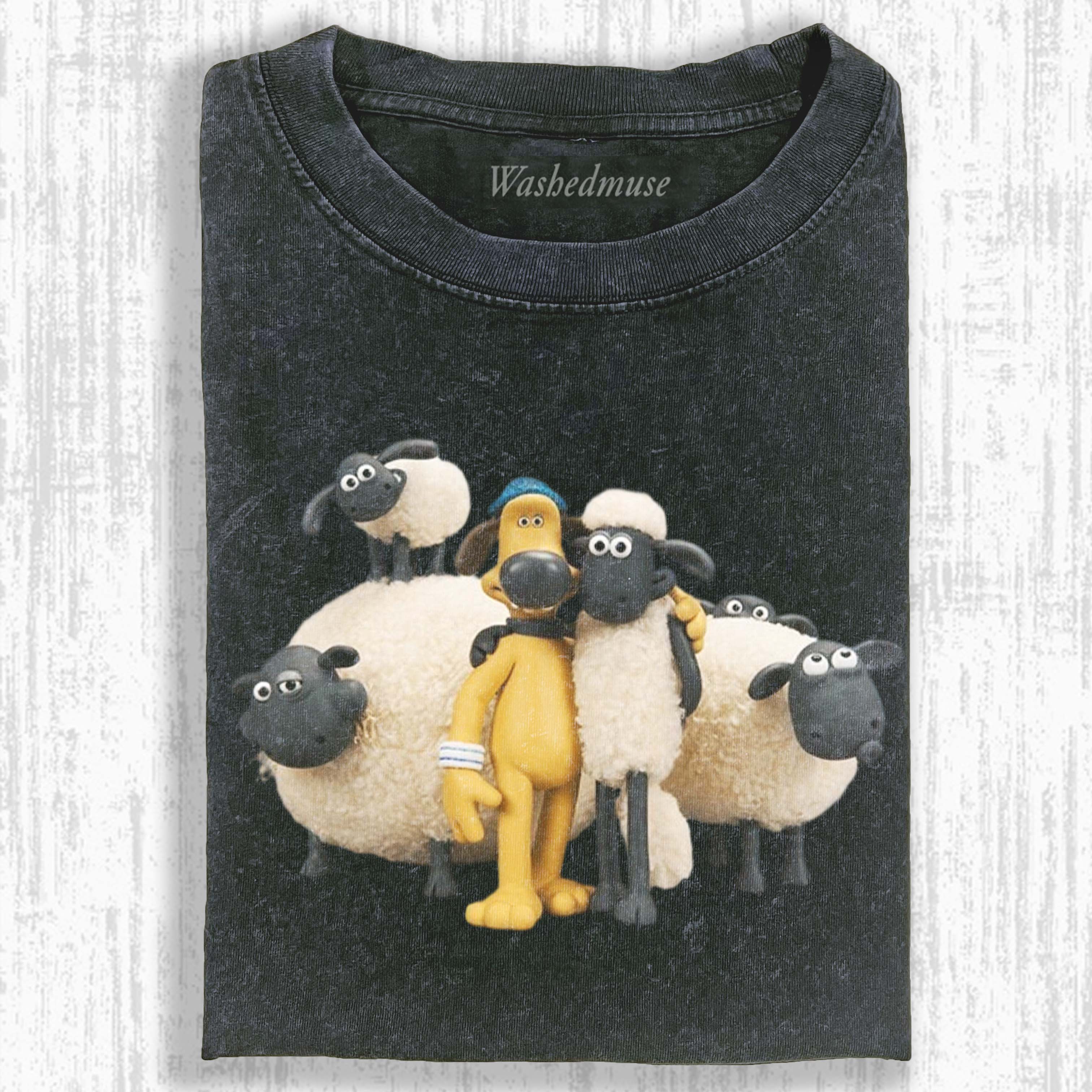 FLOCK CREW T-SHIRT