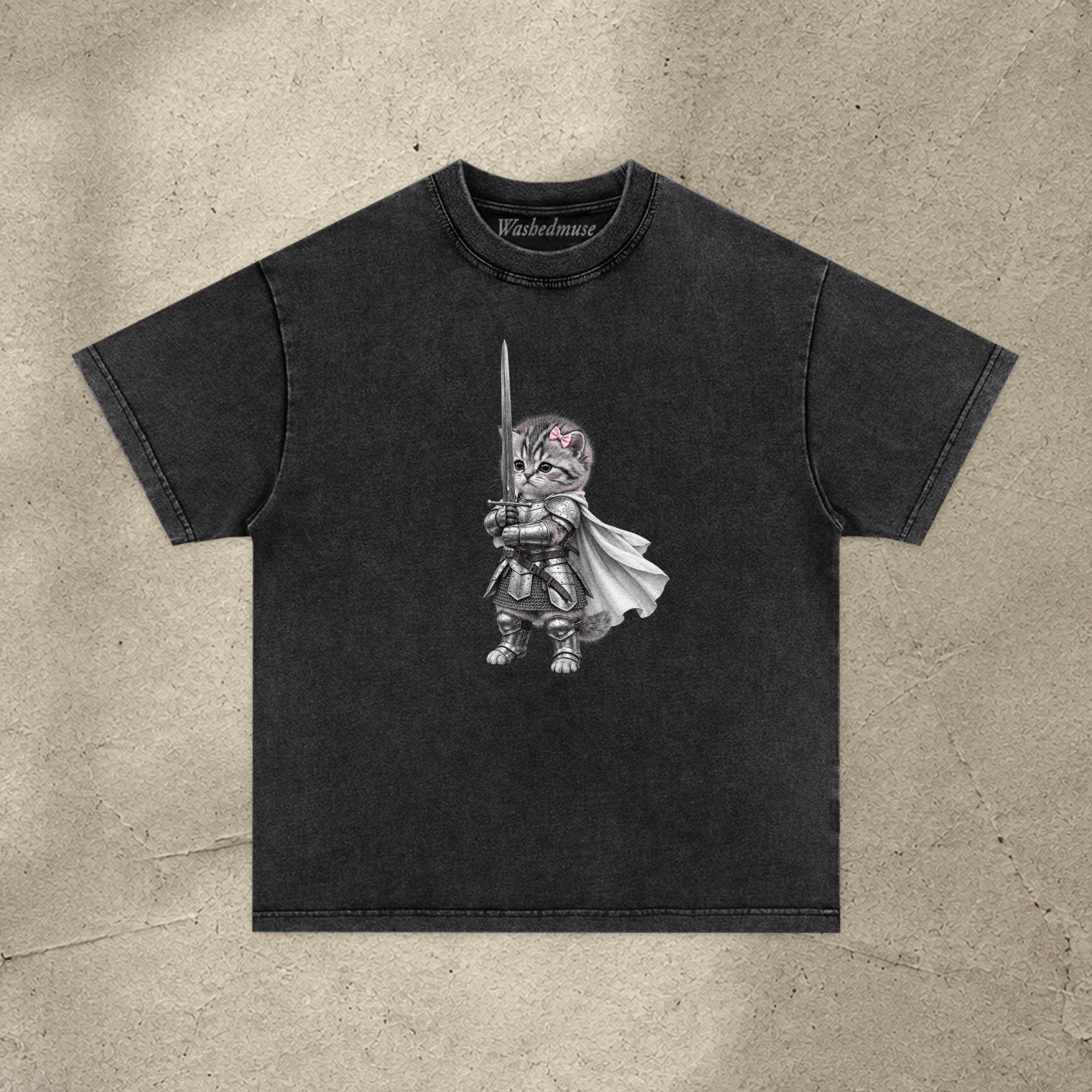 LITTLE CAT KNIGHT T-SHIRT