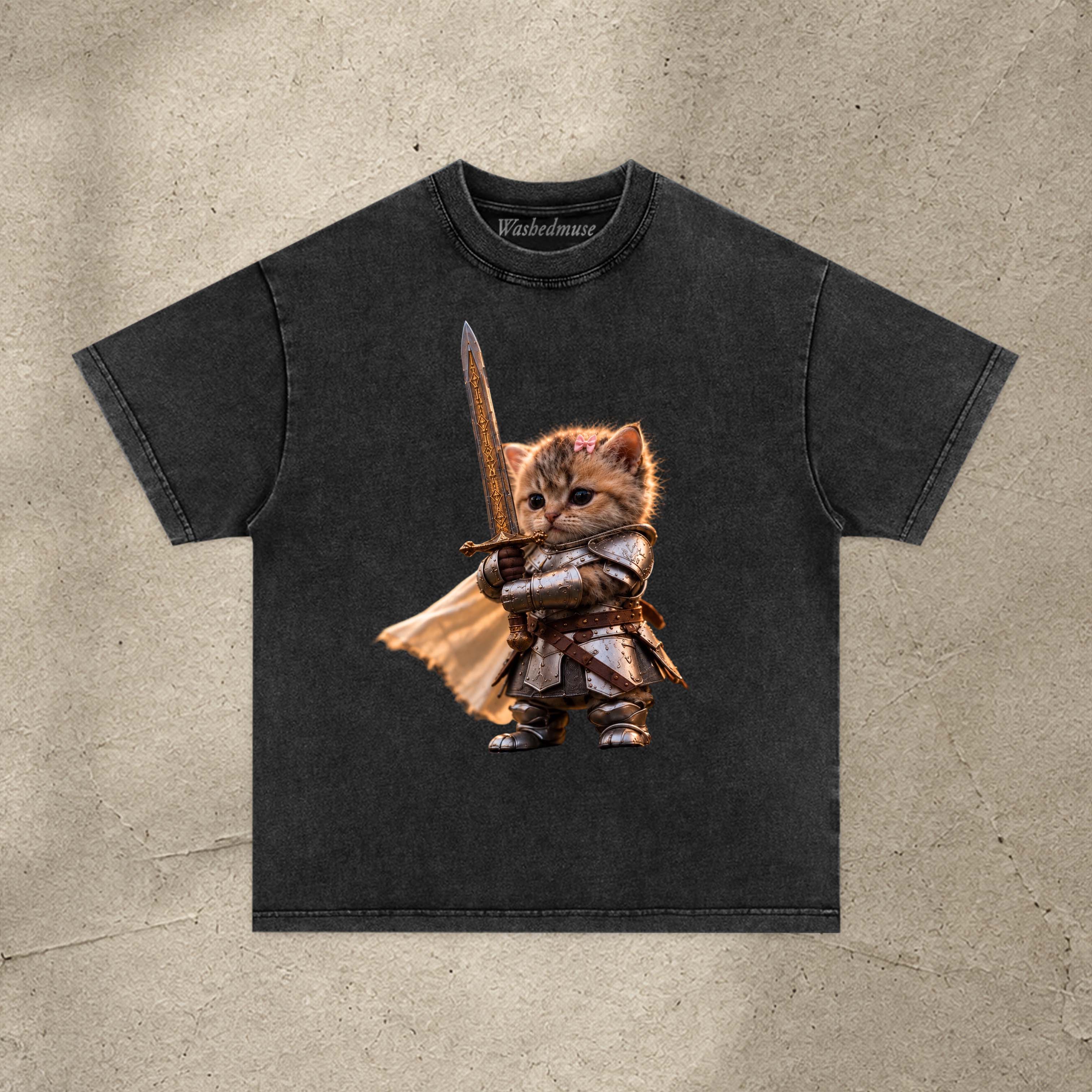 LITTLE CAT KNIGHT T-SHIRT