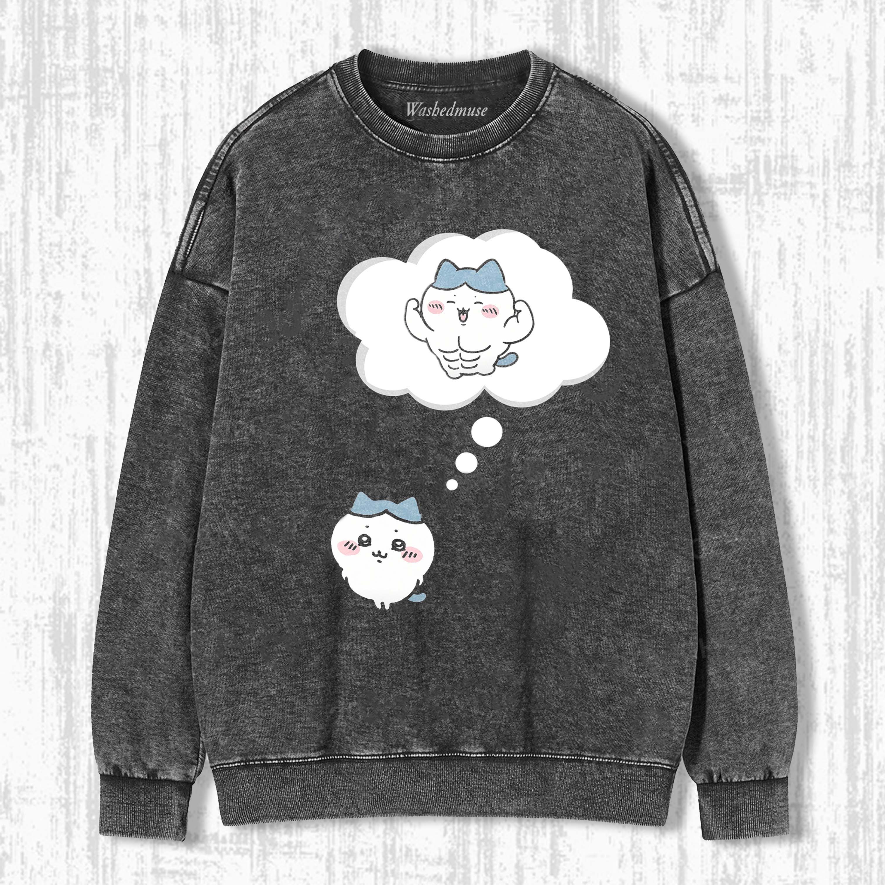 MUSCLE DREAM CAT SWEATSHIRTS