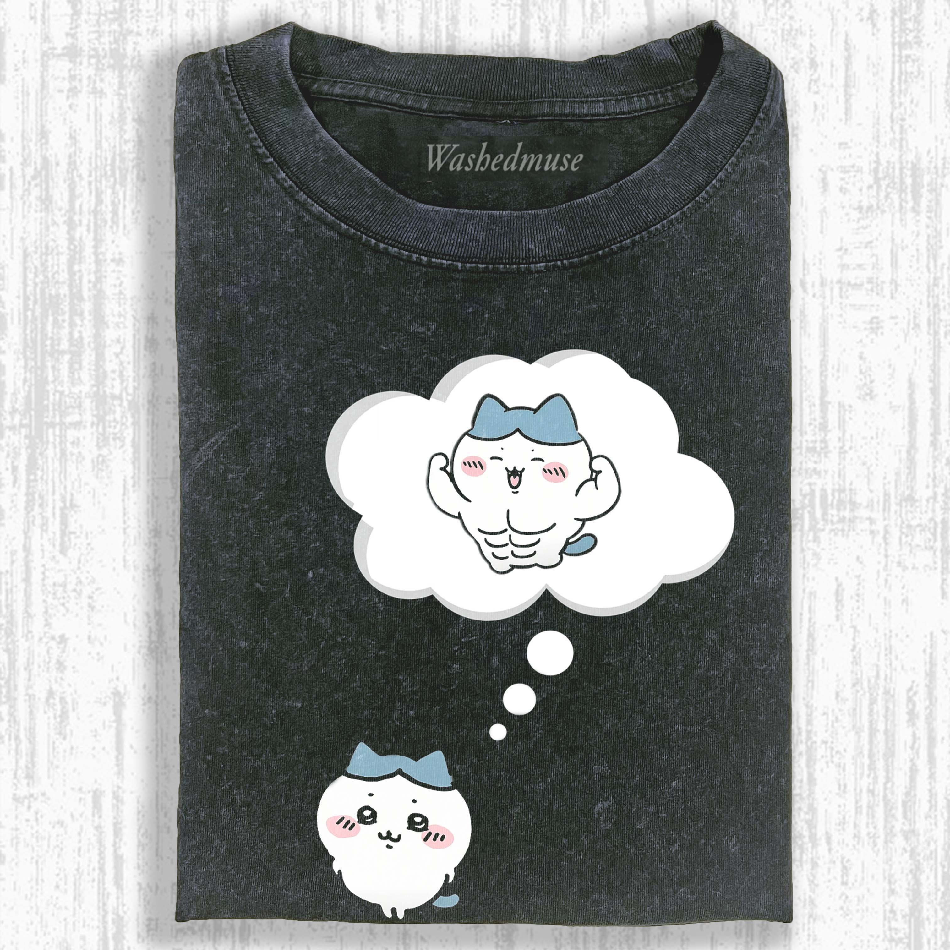 MUSCLE DREAM CAT T-SHIRT