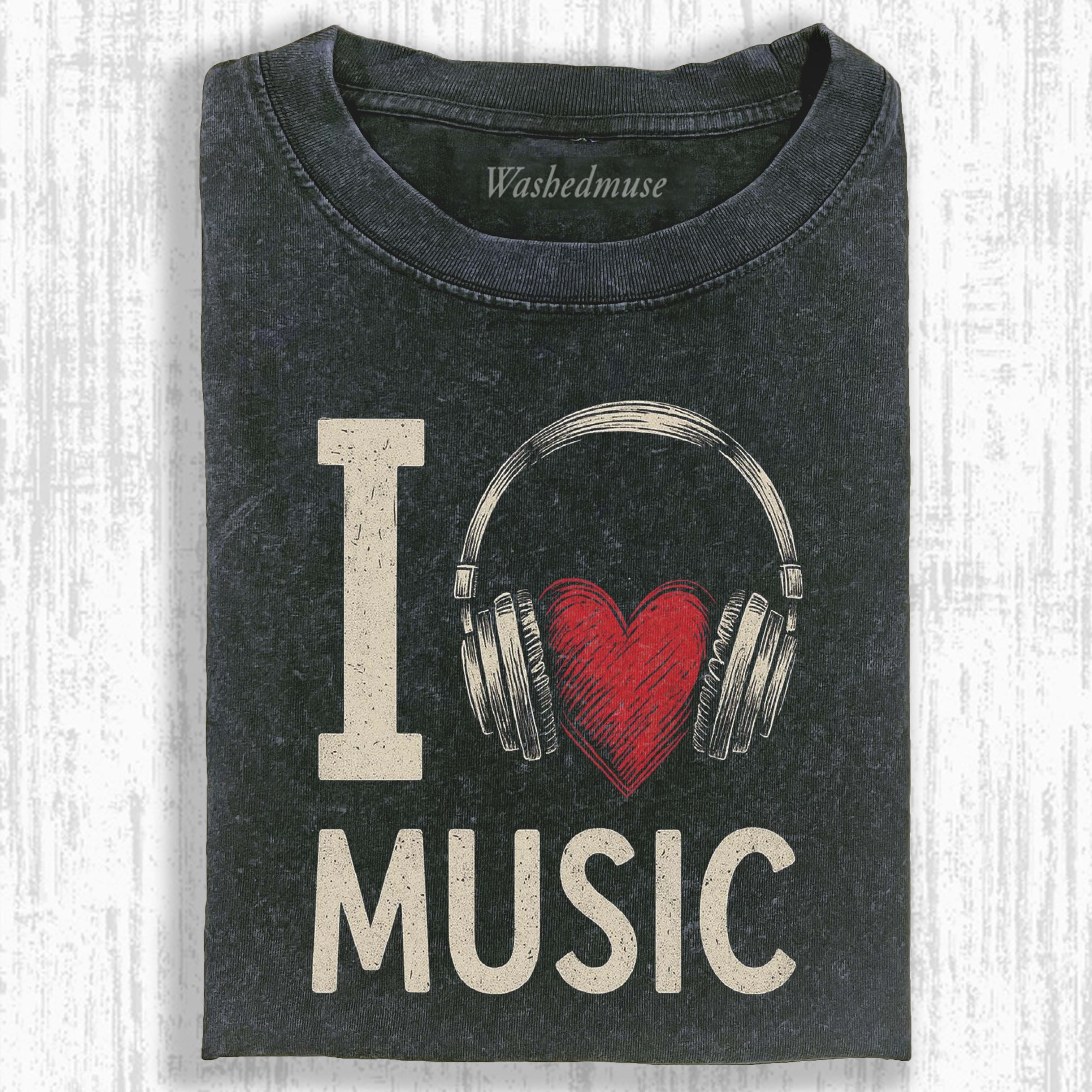 MUSIC IS MY LOVE T-SHIRT