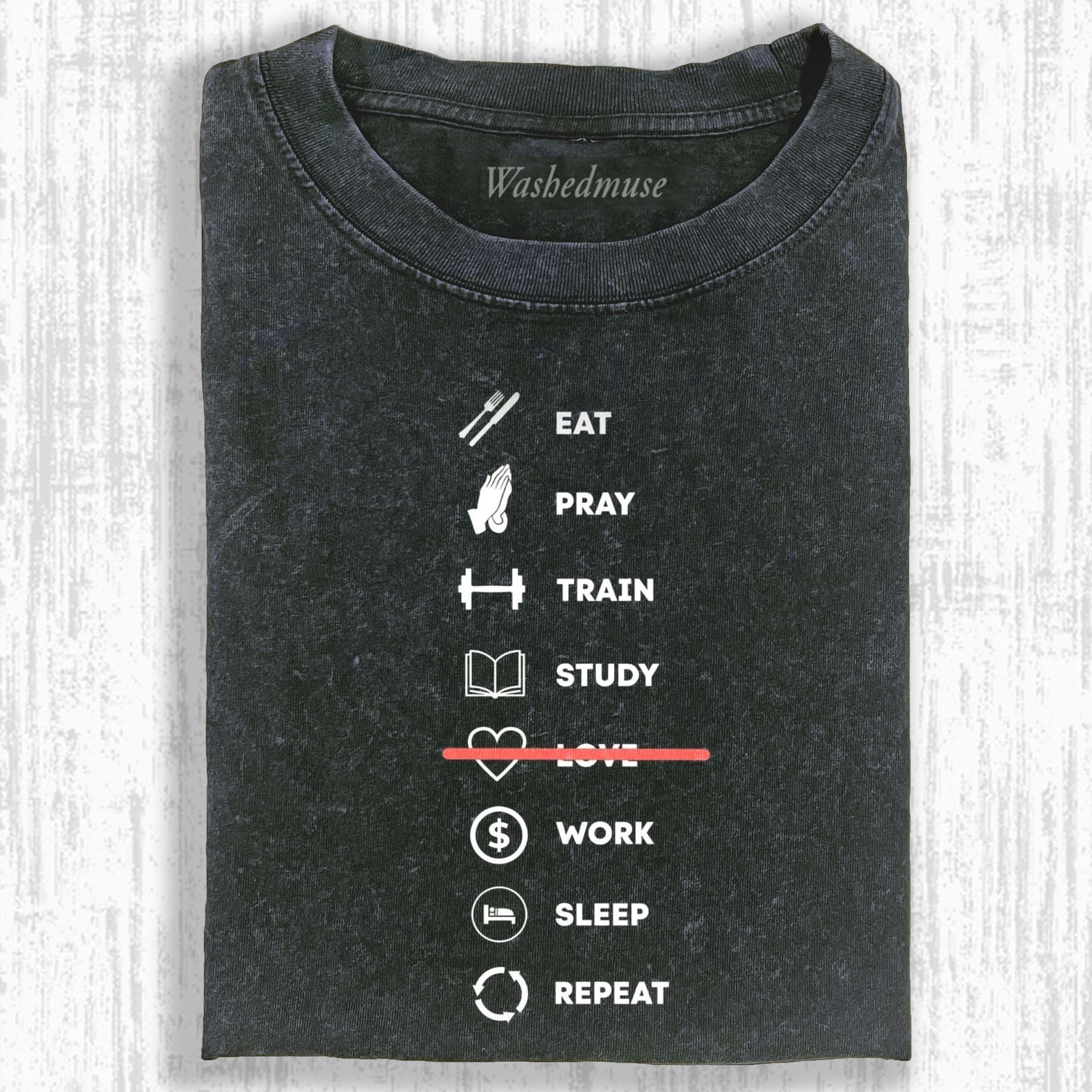 NO LOVE MODE ON T-SHIRT