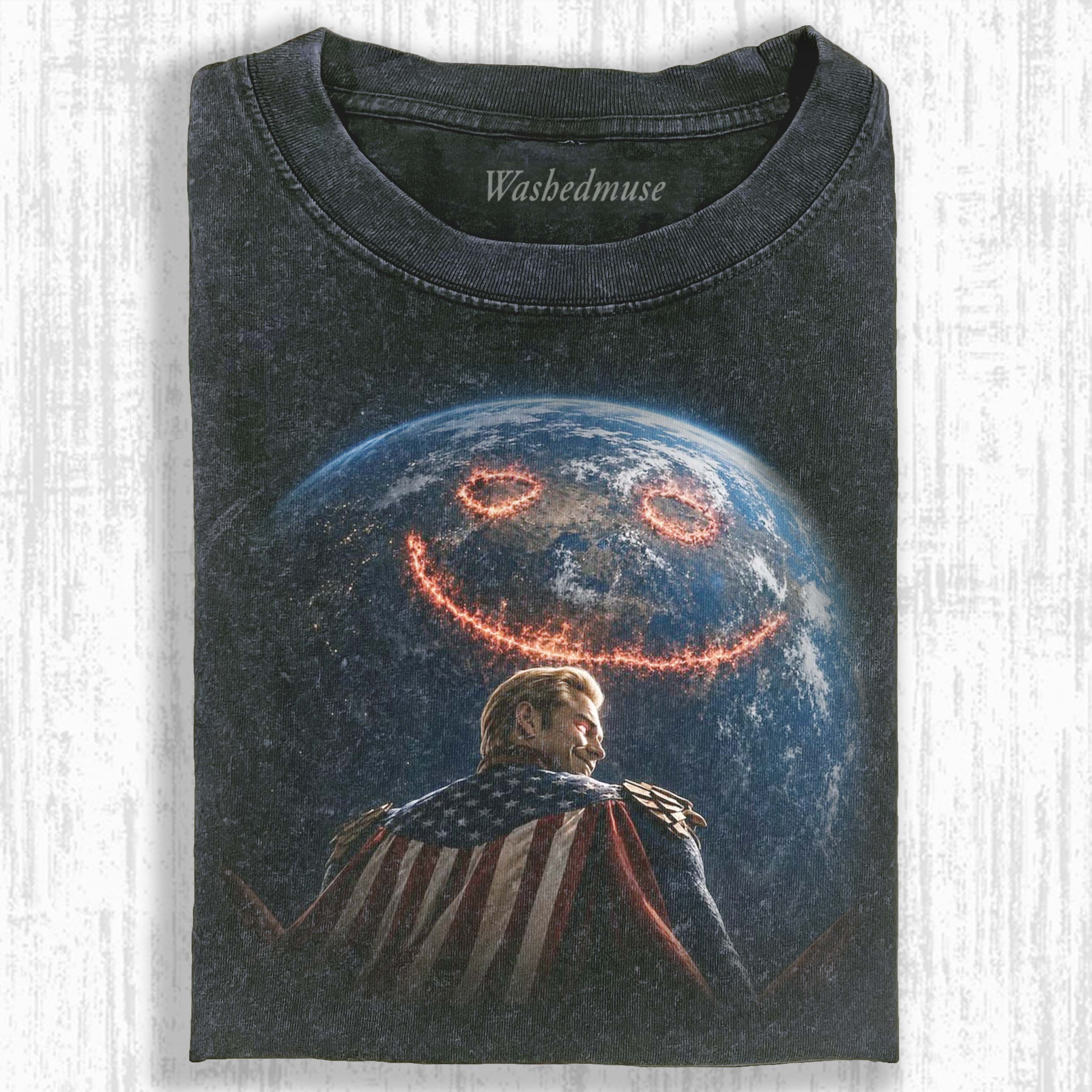SMILE WORLD HERO T-SHIRT