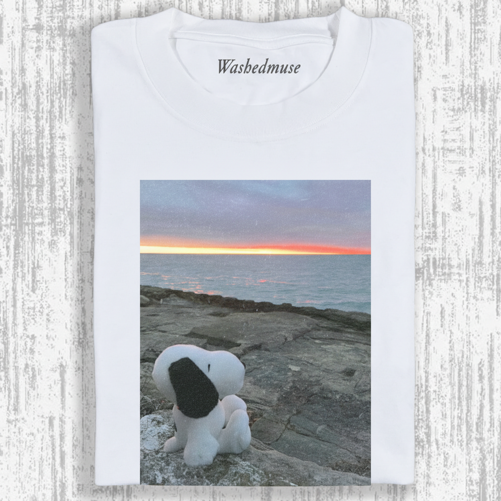 SOBI EDGE OF THE QUIET SHORE  T-SHIRT