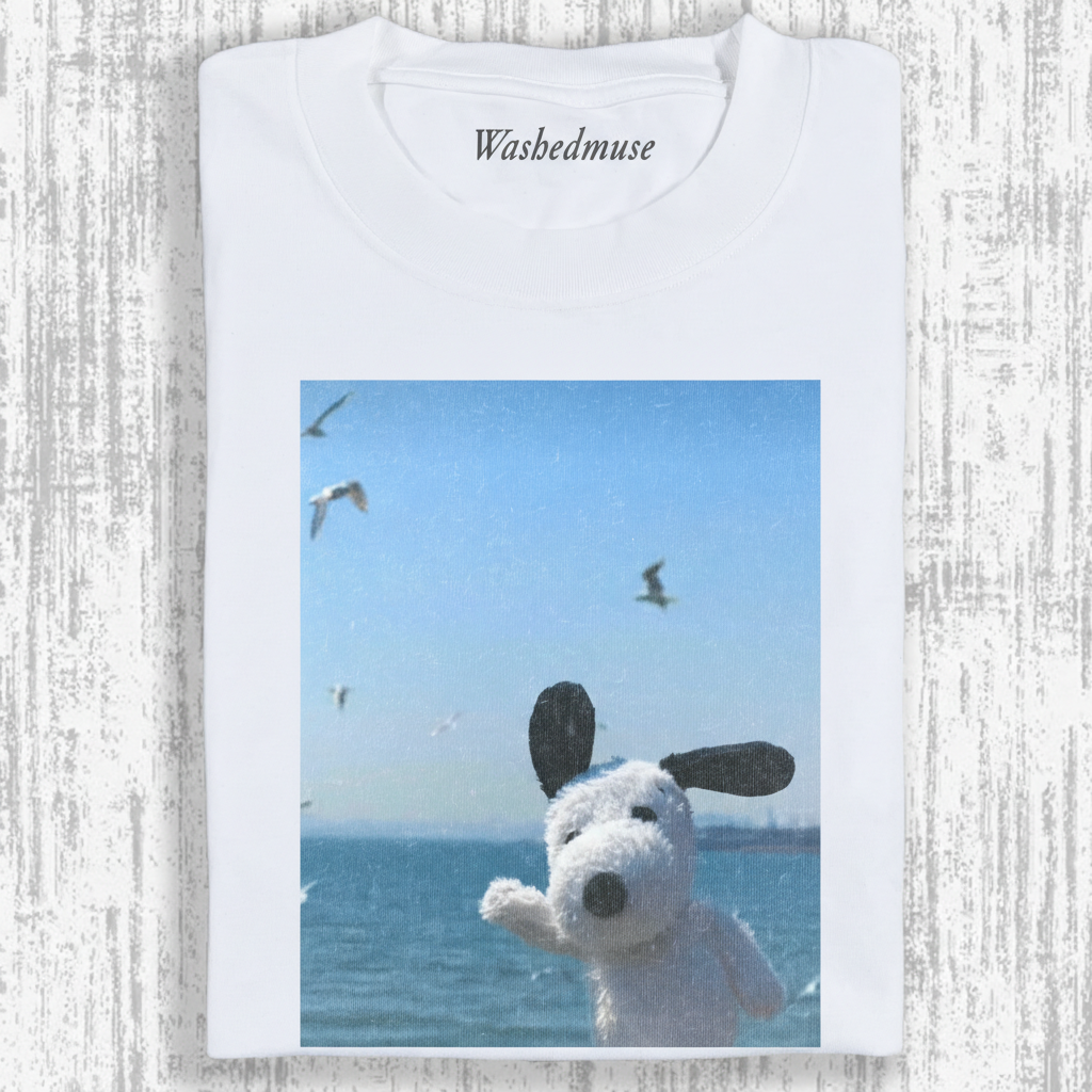 SOBI WATCHING THE SKY GO BY  T-SHIRT
