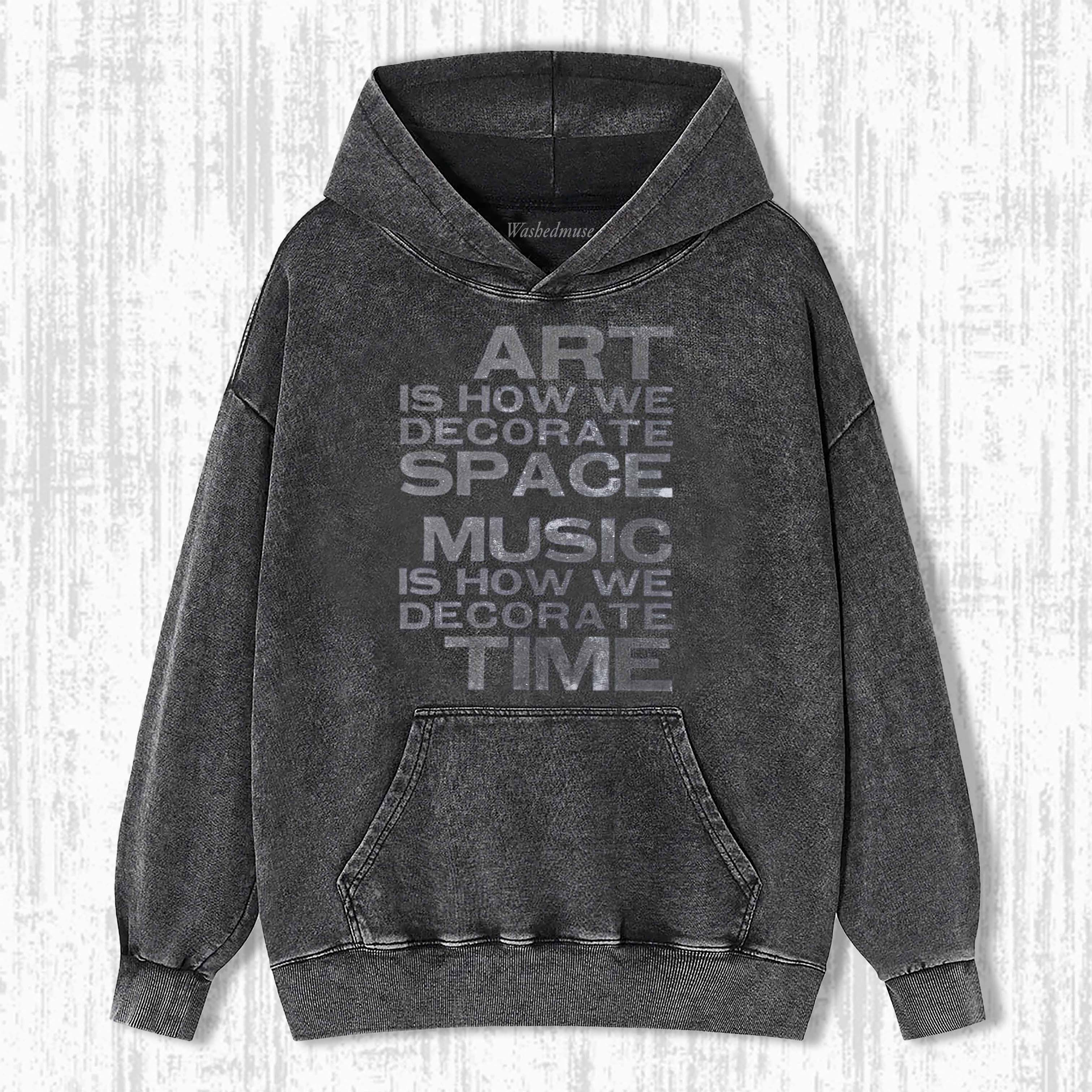 SPACE ART ROMANCE HOODIE
