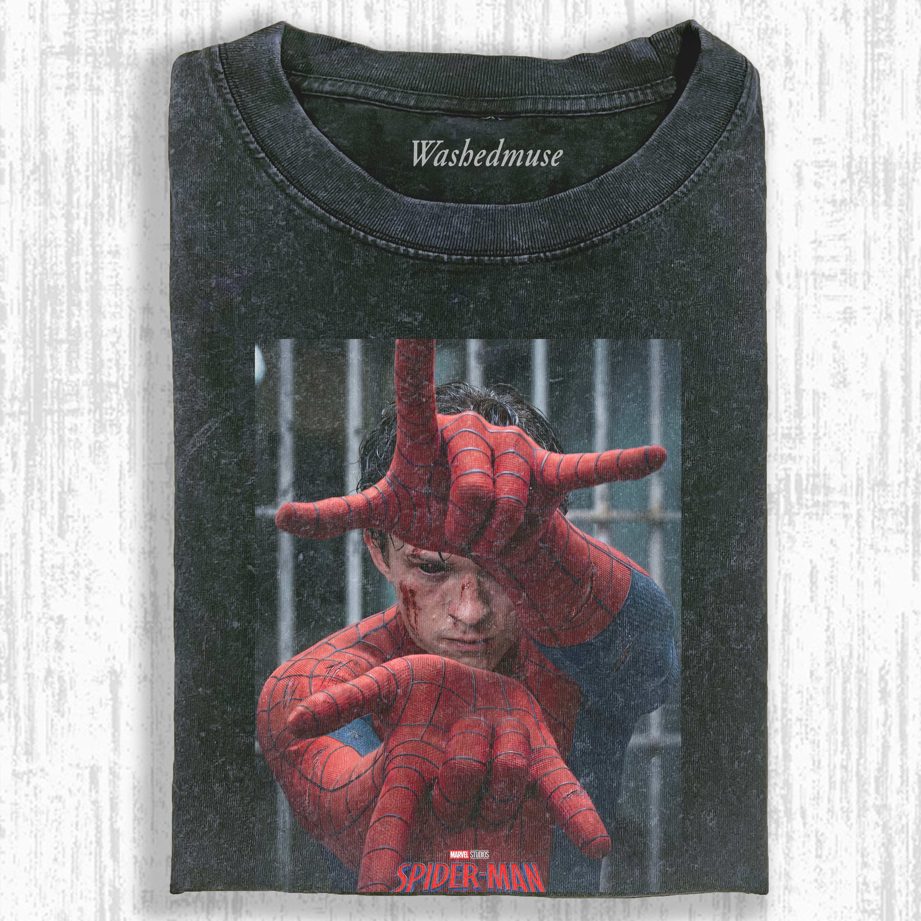 SPIDER SHADOW HERO GRAPHIC T-SHIRT
