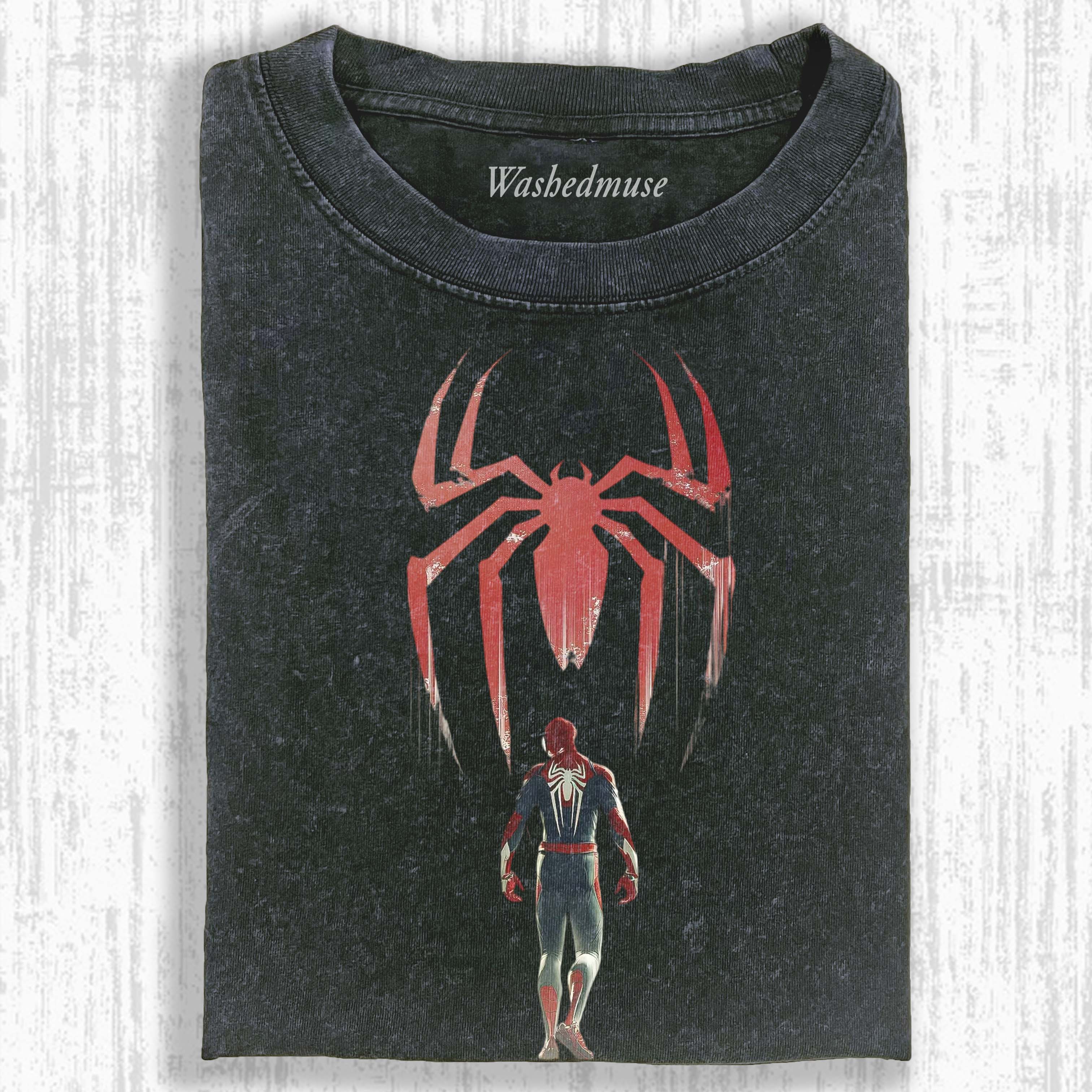 SPIDER SHADOW HERO GRAPHIC T-SHIRT