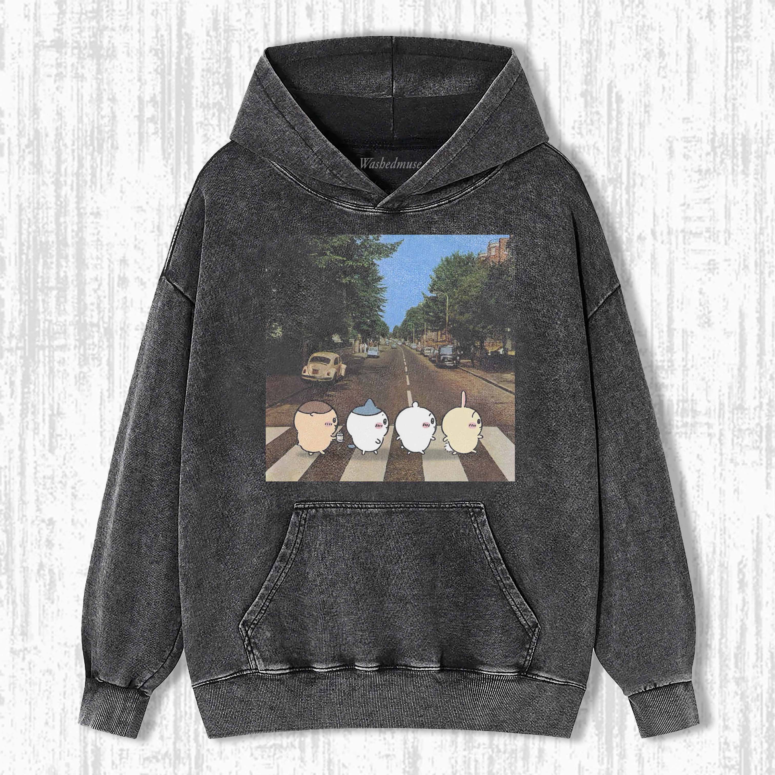 STREET CROSSING CREW HOODIE