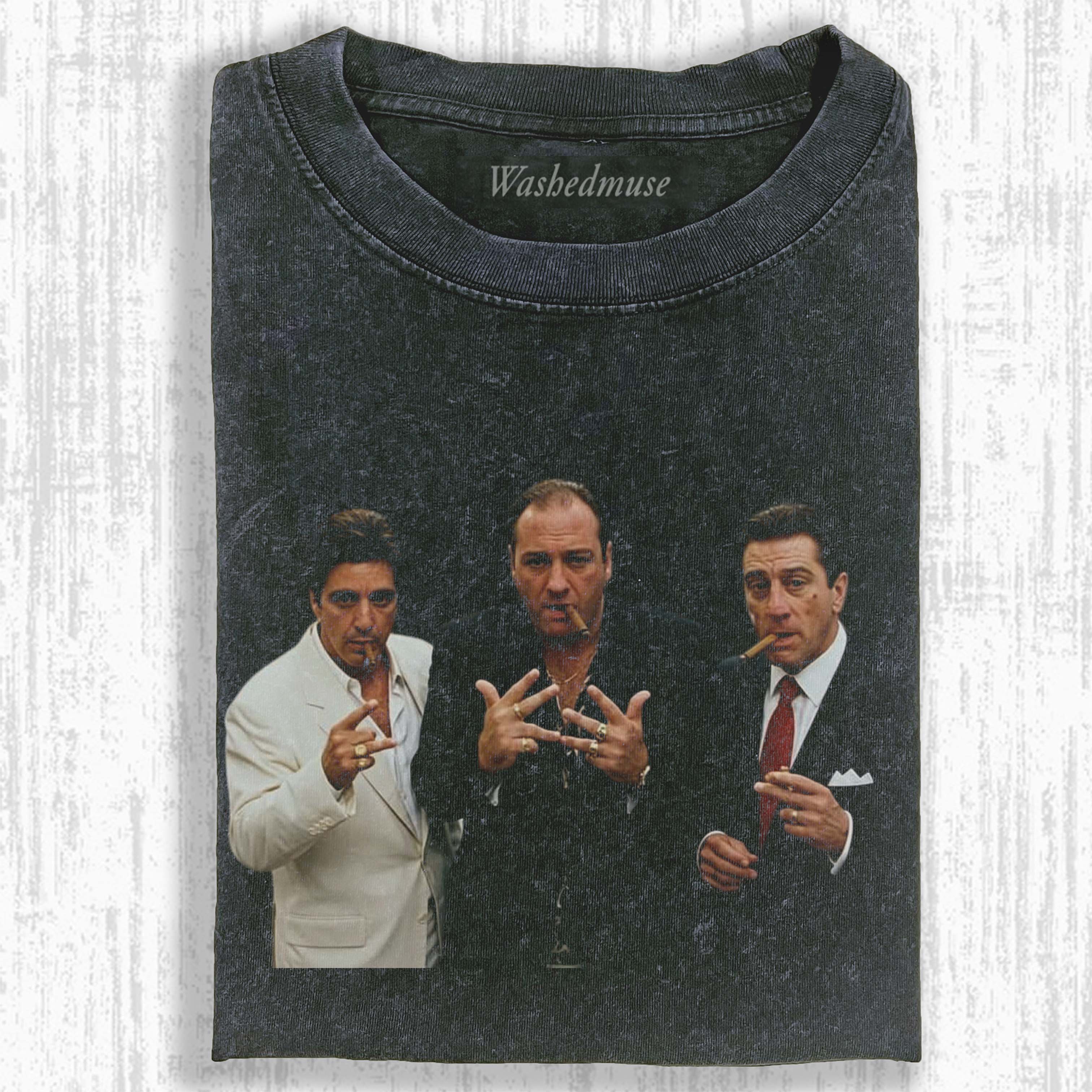 THE SOPRANOS & SCARFACE T-SHIRT 