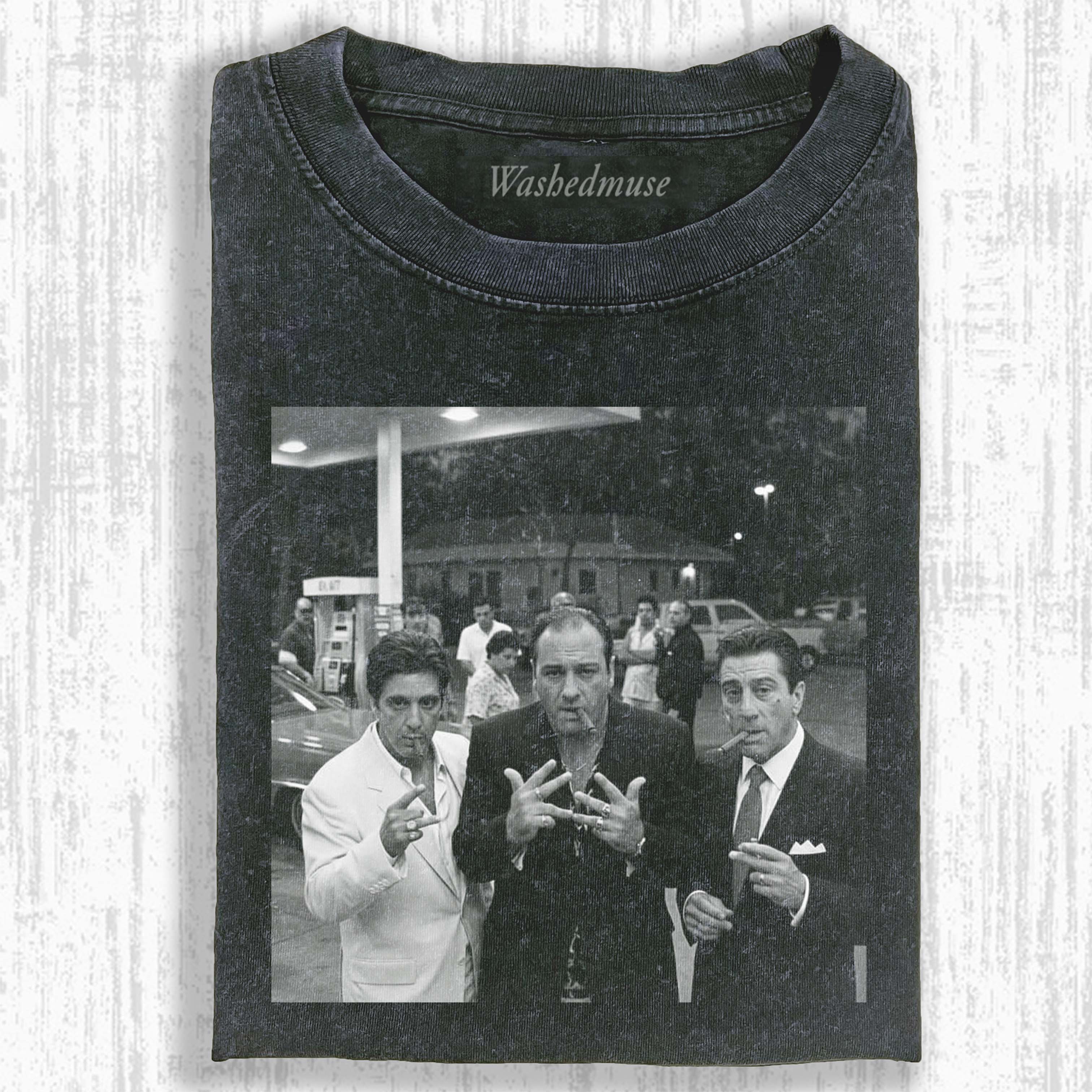 THE SOPRANOS & SCARFACE T-SHIRT 