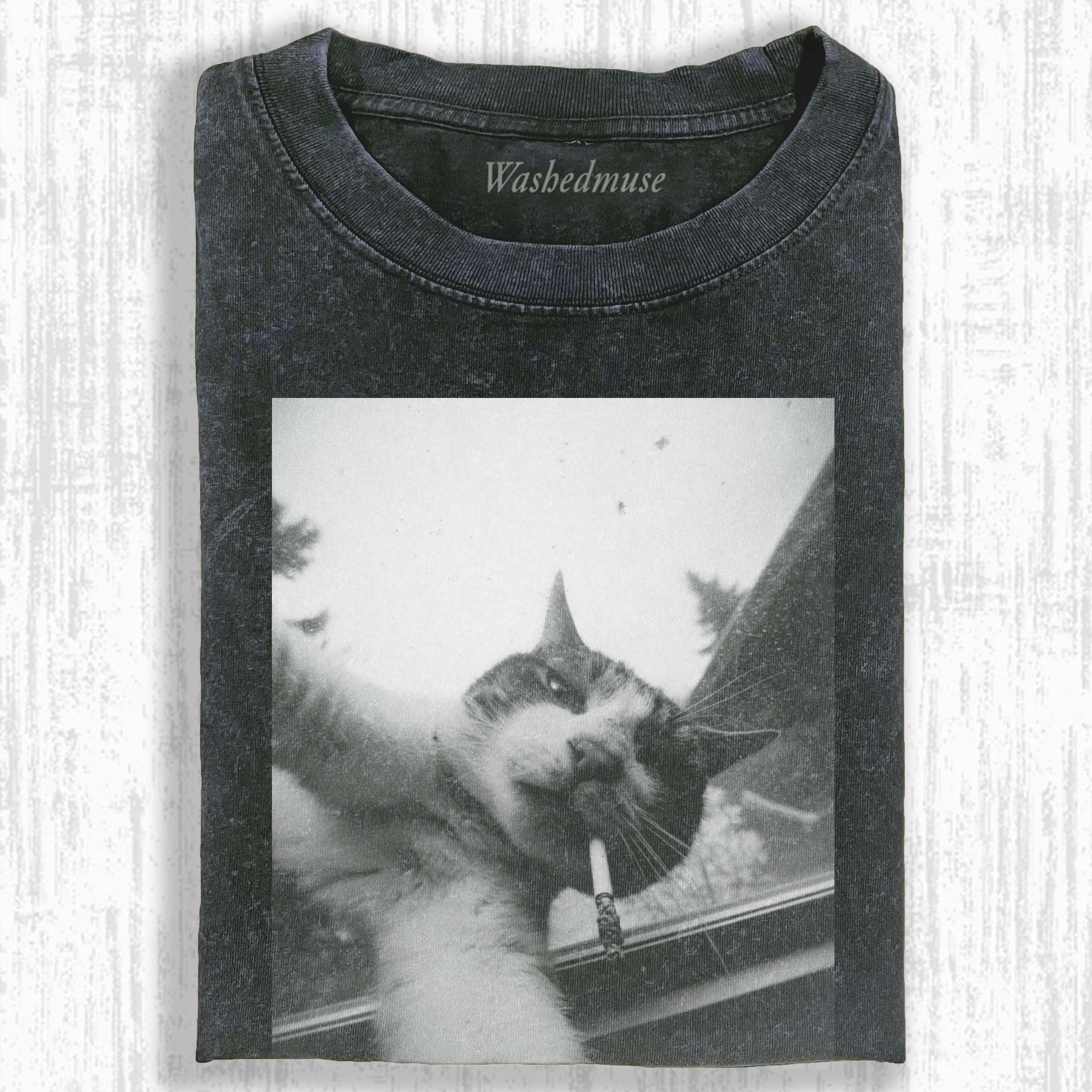 WACKY CAT T-SHIRT