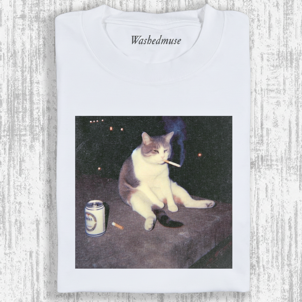 WACKY CAT  T-SHIRT