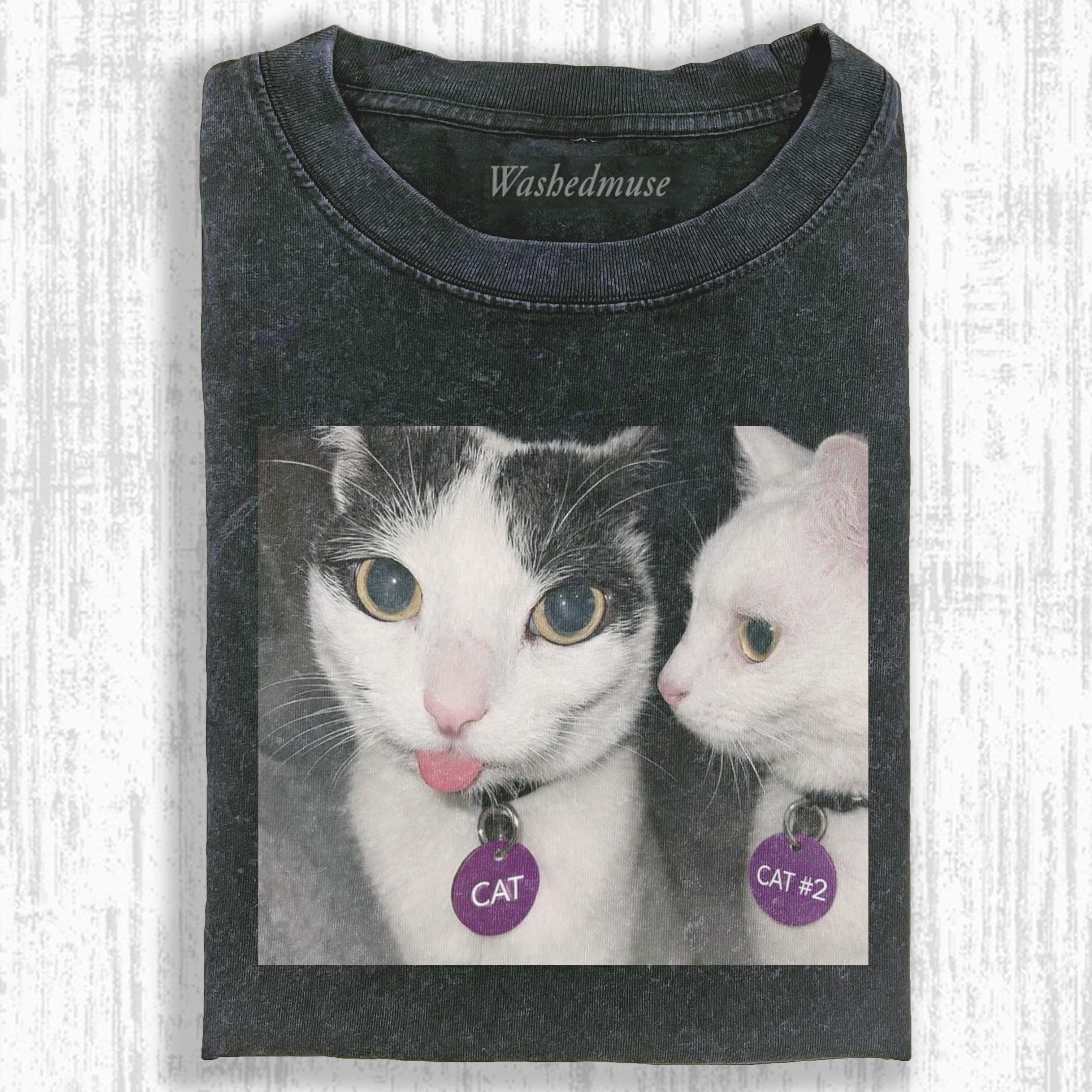 WACKY CAT T-SHIRT