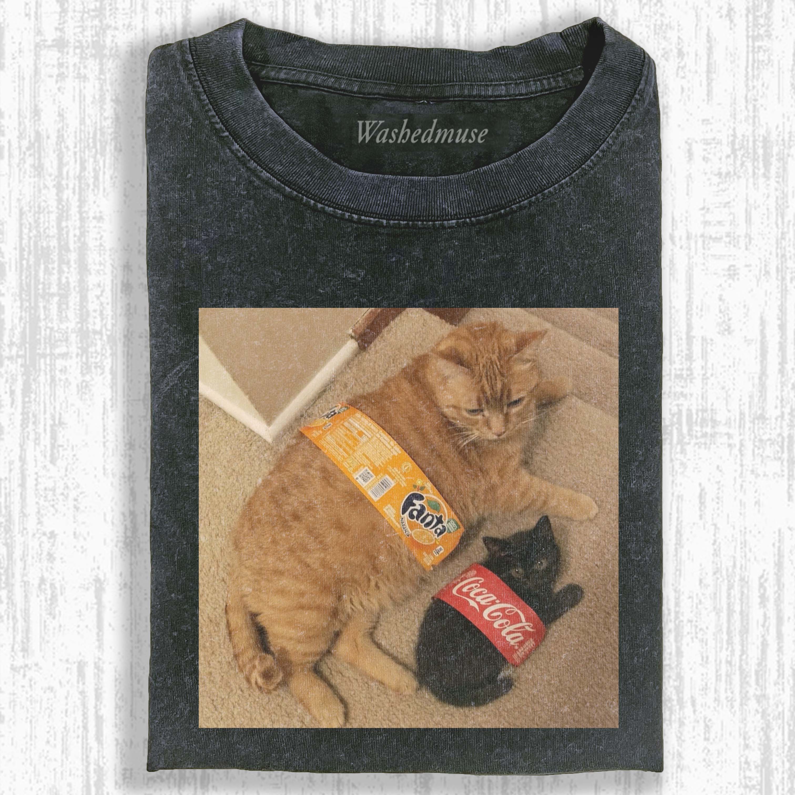 WACKY CAT T-SHIRT