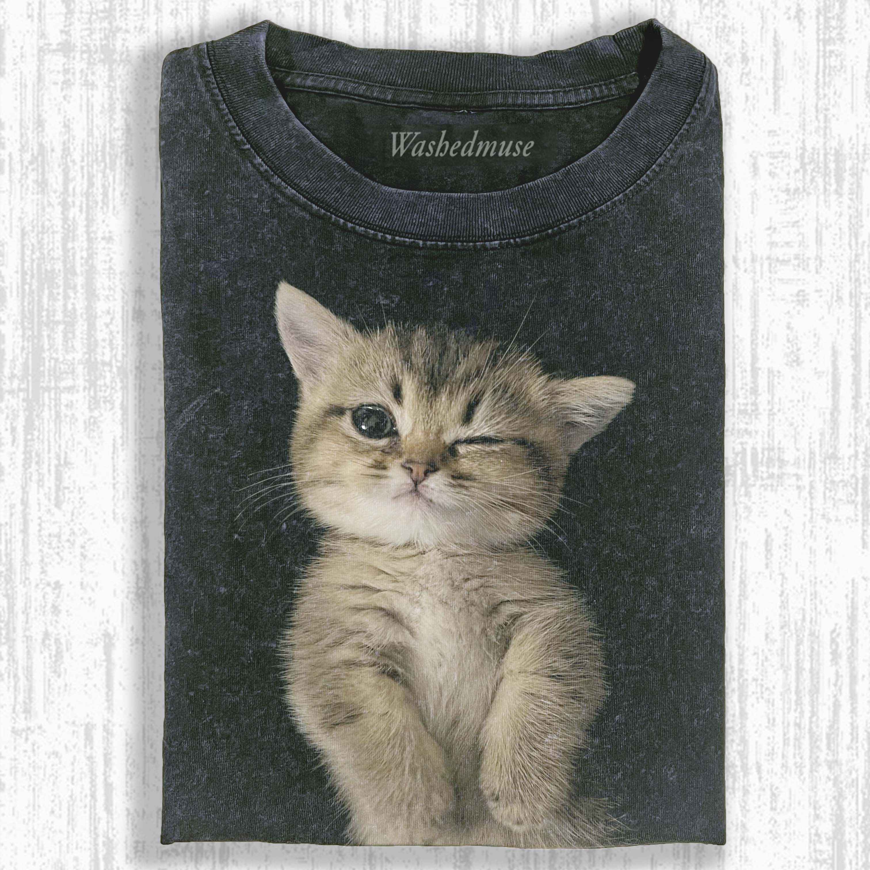 WACKY CAT T-SHIRT