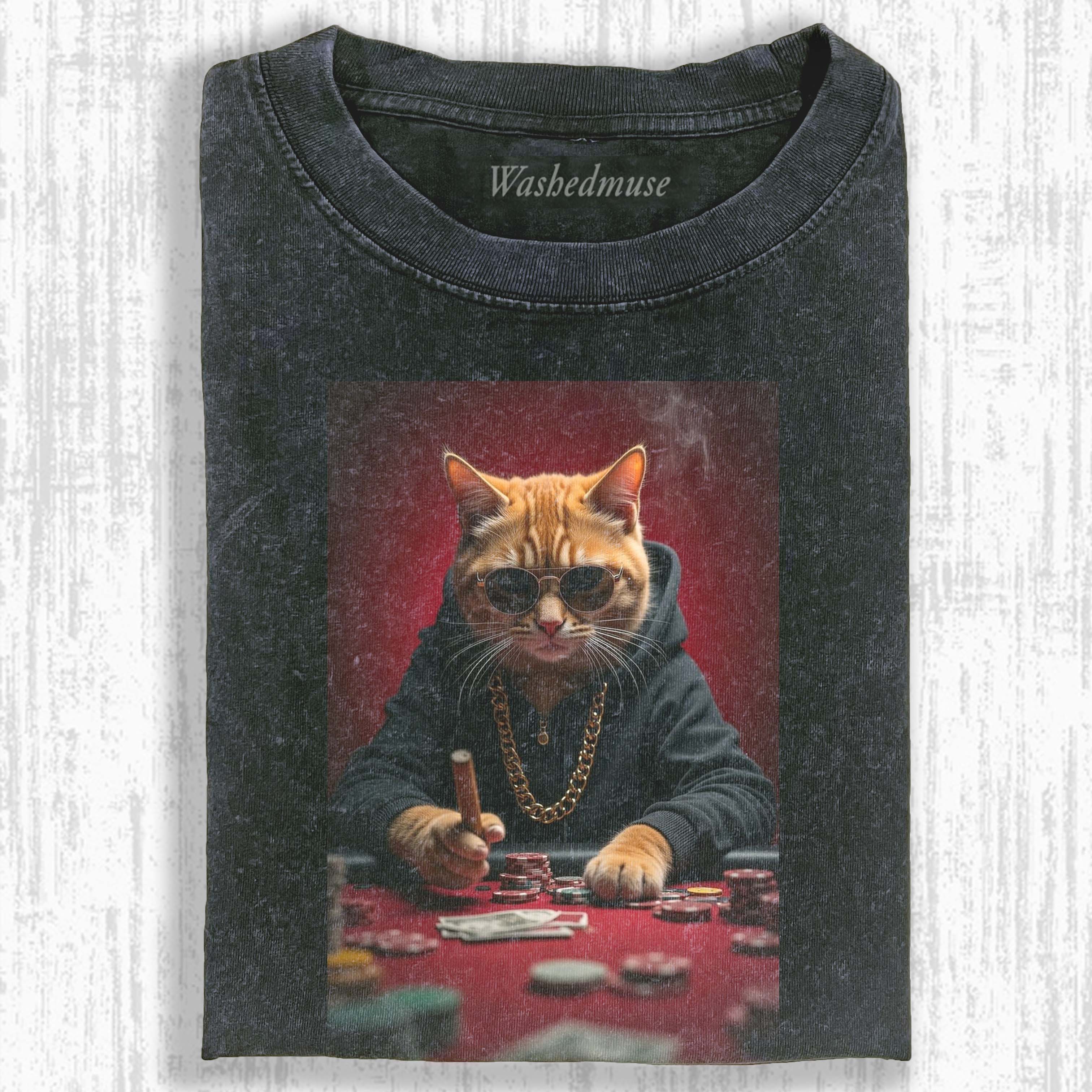 WACKY CAT T-SHIRT