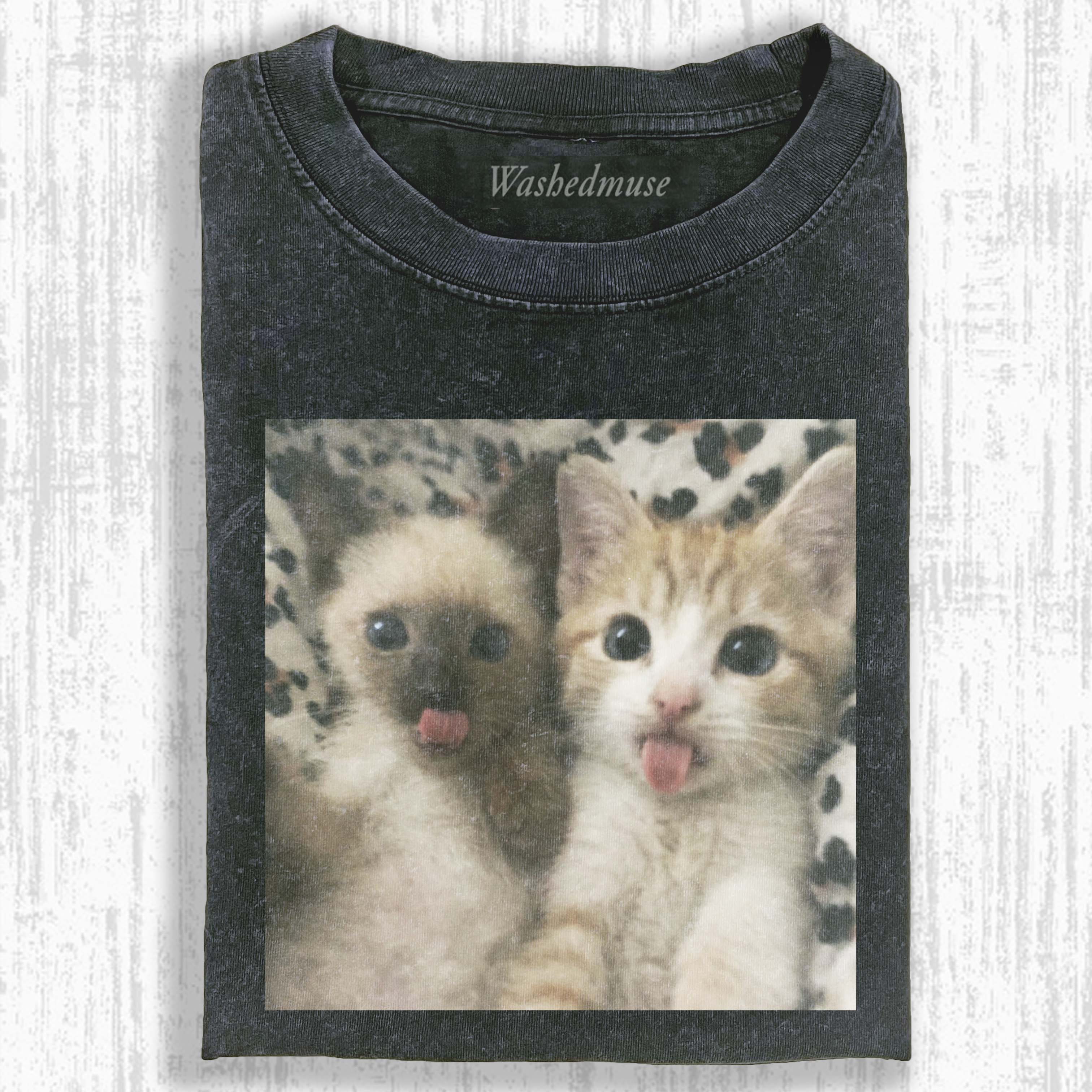 WACKY CAT T-SHIRT