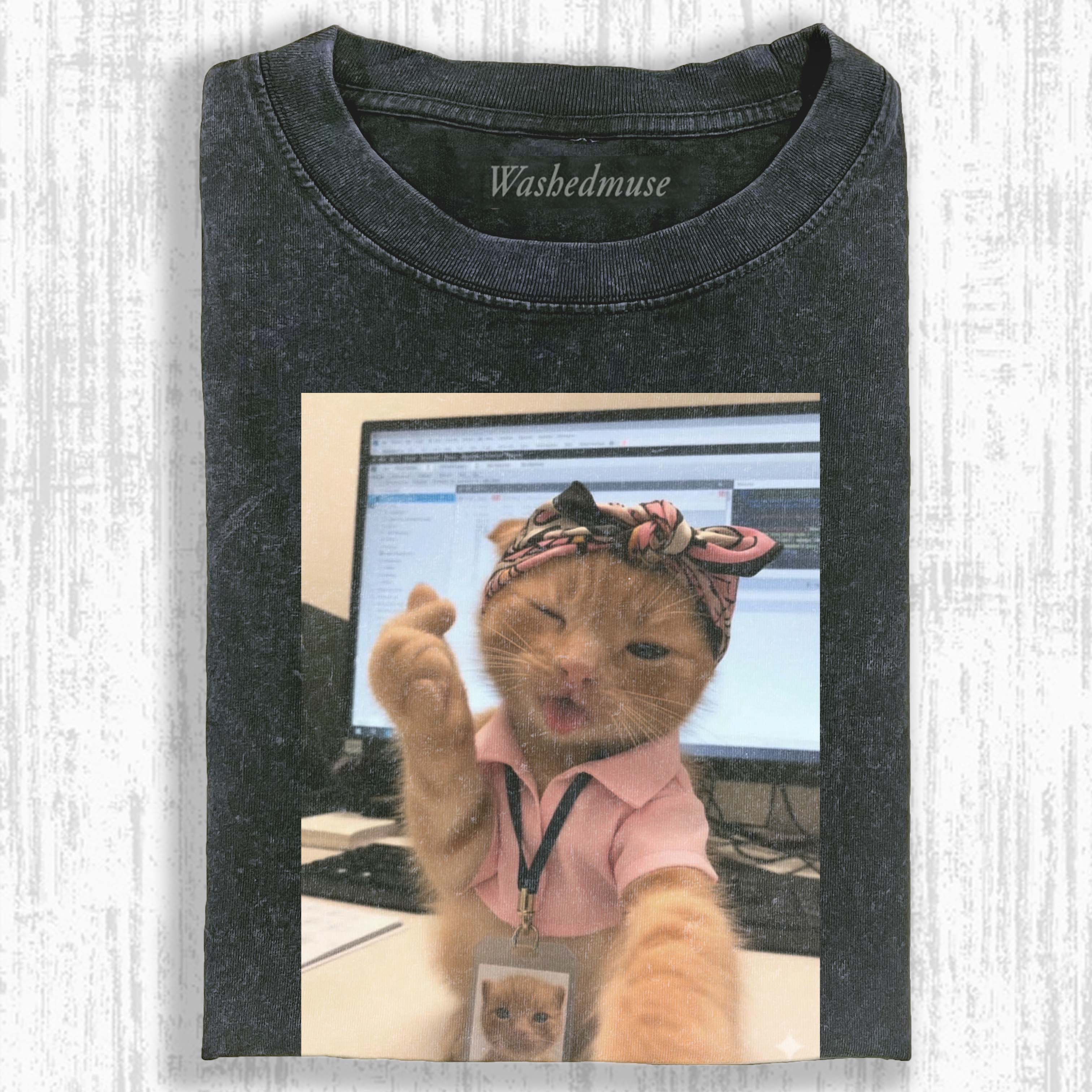 WACKY CAT T-SHIRT